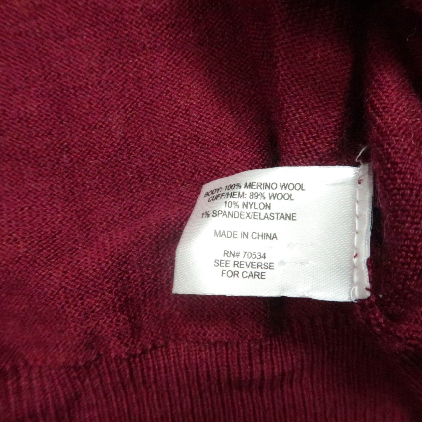 Orvis Orvis Sweater Mens Medium Red Merino Wool Pullover 1/4 Zip Size US M / EU 48-50 / 2 - 5 Thumbnail