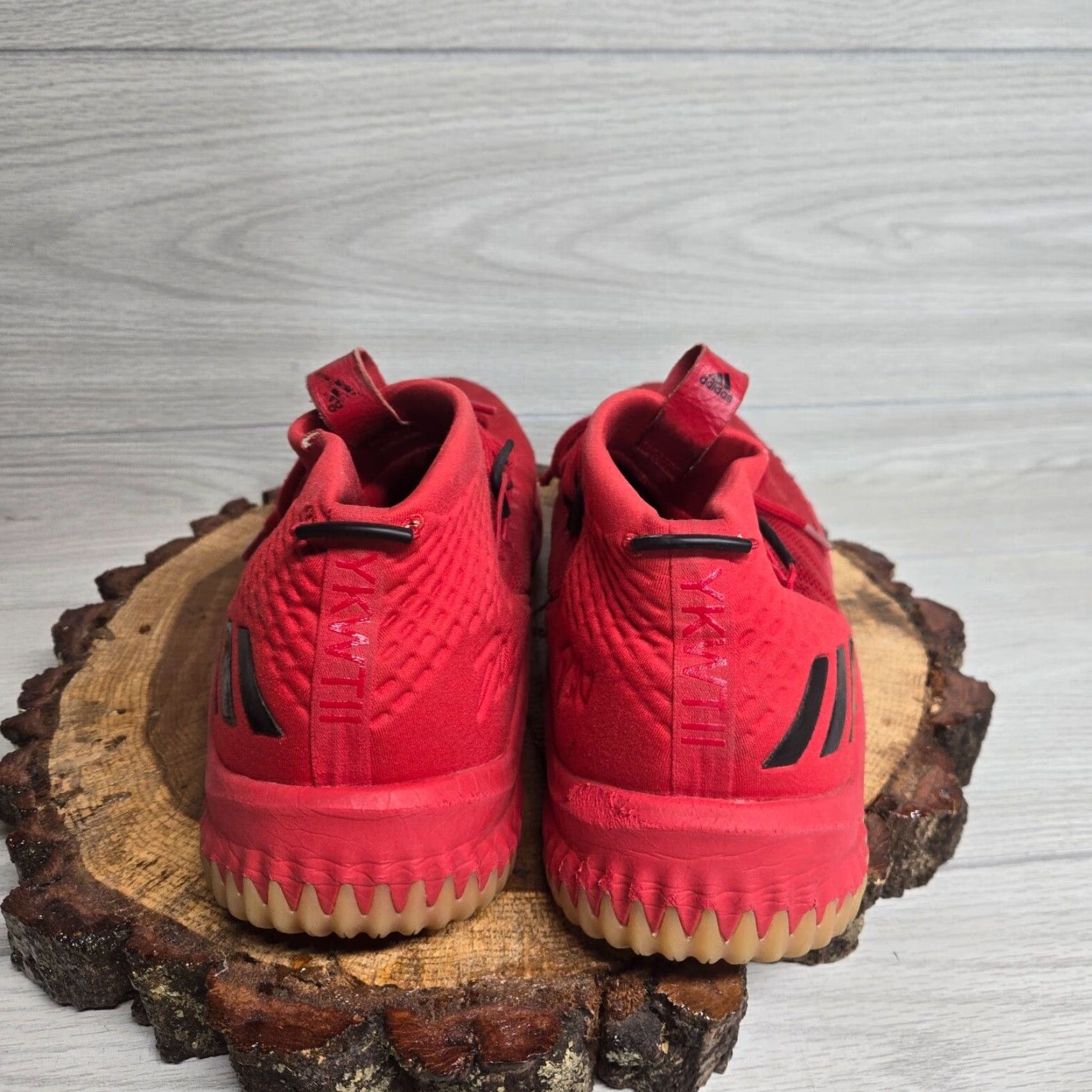 Adidas Adidas Dame 4 Low Top Basketball Sneakers Mens Size 15 Red CQ0186 Size US M / EU 48-50 / 2 - 4 Thumbnail