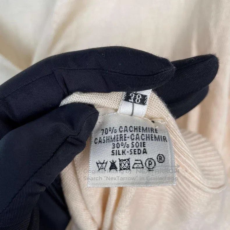 Hermes Hermes Knit Top Cream White Size XS / US 0-2 / IT 36-38 - 7 Thumbnail