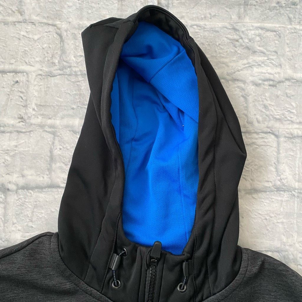 Champion Champion duo dry men S pullover quarter zip hoodie grey & bl Size US S / EU 44-46 / 1 - 11 Thumbnail