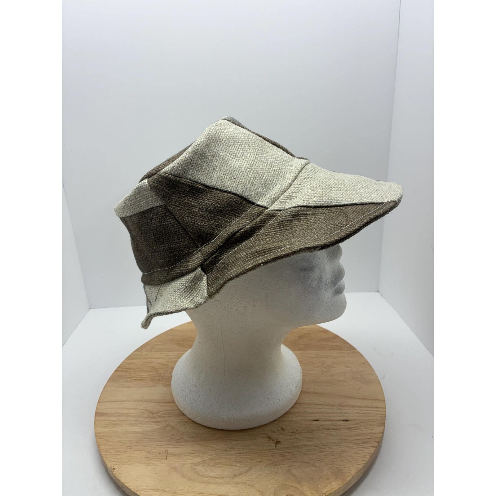 Other Upcycled Canvas Bucket Hat Small – Bonnie Bucket Patchwork Size ONE SIZE - 9 Thumbnail