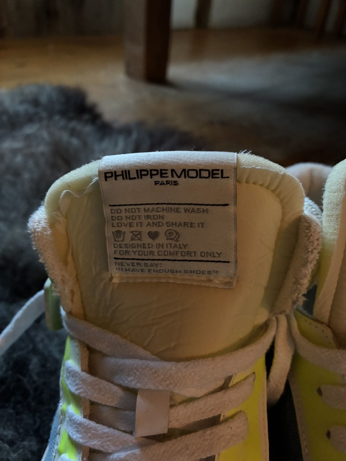 Philippe Model Philipe Model Paris Le Grande Lace-Up Sneakers Size US 10 / EU 43 - 3 Thumbnail