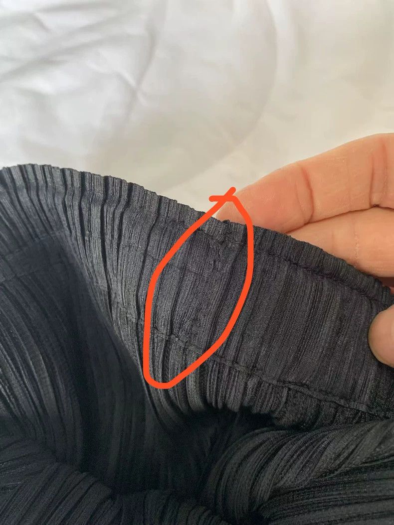 Issey Miyake Issey Miyake size:3 Black pleated pants Size 42" / US 20 - 6 Thumbnail