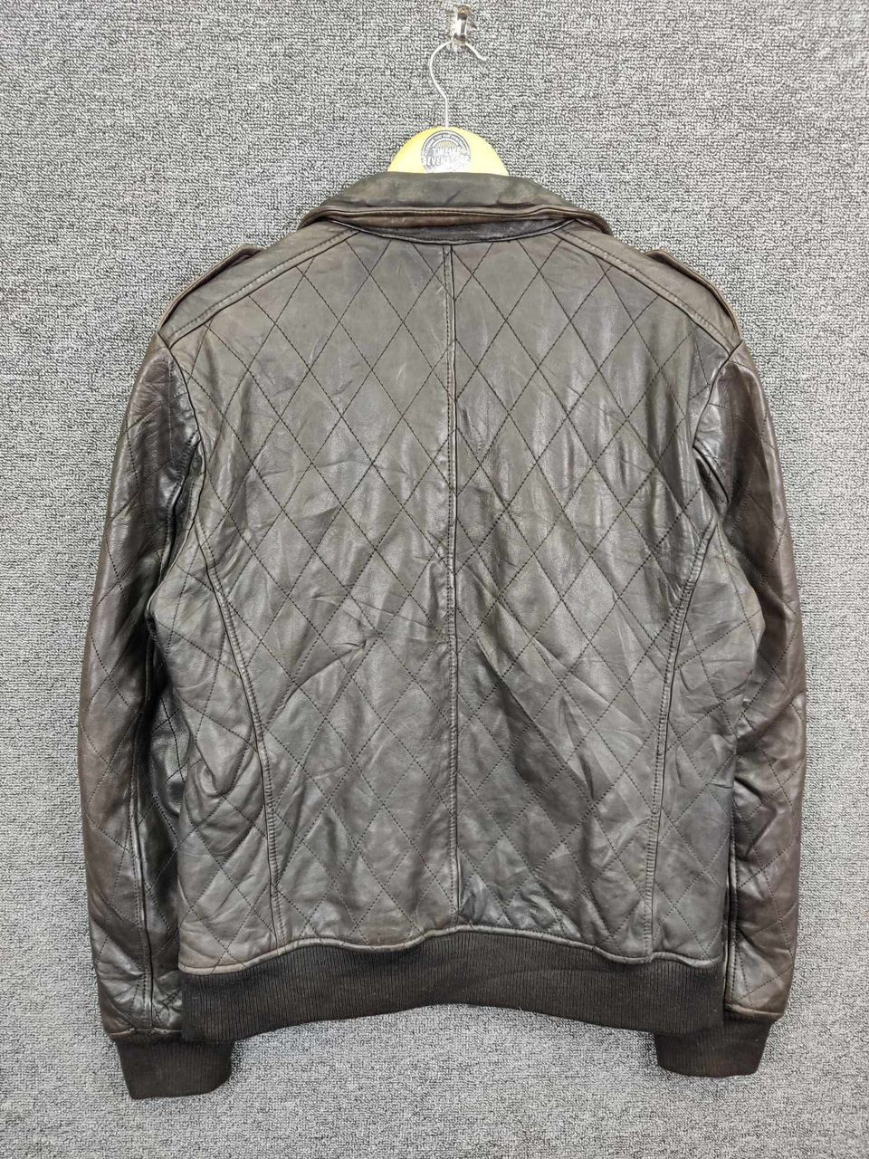 Burberry Burberry Black Label Quilted Leather Brown Jacket Size US L / EU 52-54 / 3 - 8 Thumbnail