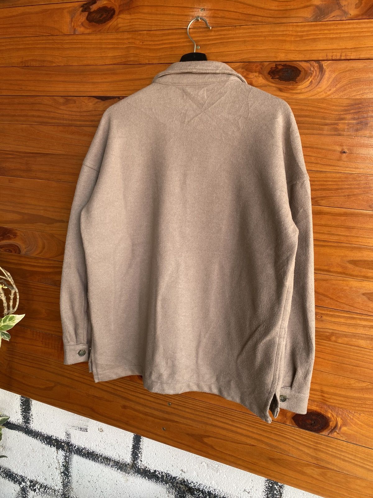 Ciaopanic CIAOPANIC TYPY Wool Blend Shirt Jacket Casual Outerwear Size US M / EU 48-50 / 2 - 12 Thumbnail