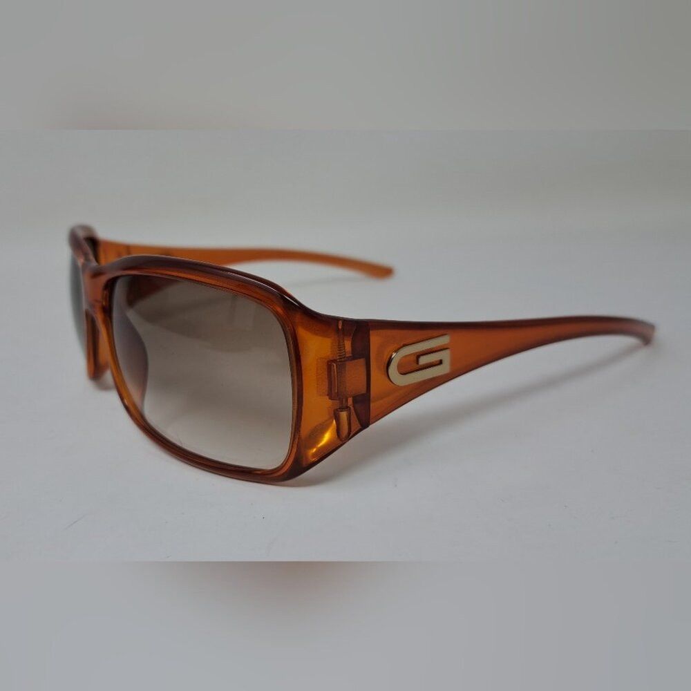 Gucci Gucci Sunglasses Vintage 90s Y2K Tom Ford Orange Brown GG25 Size ONE SIZE - 6 Thumbnail