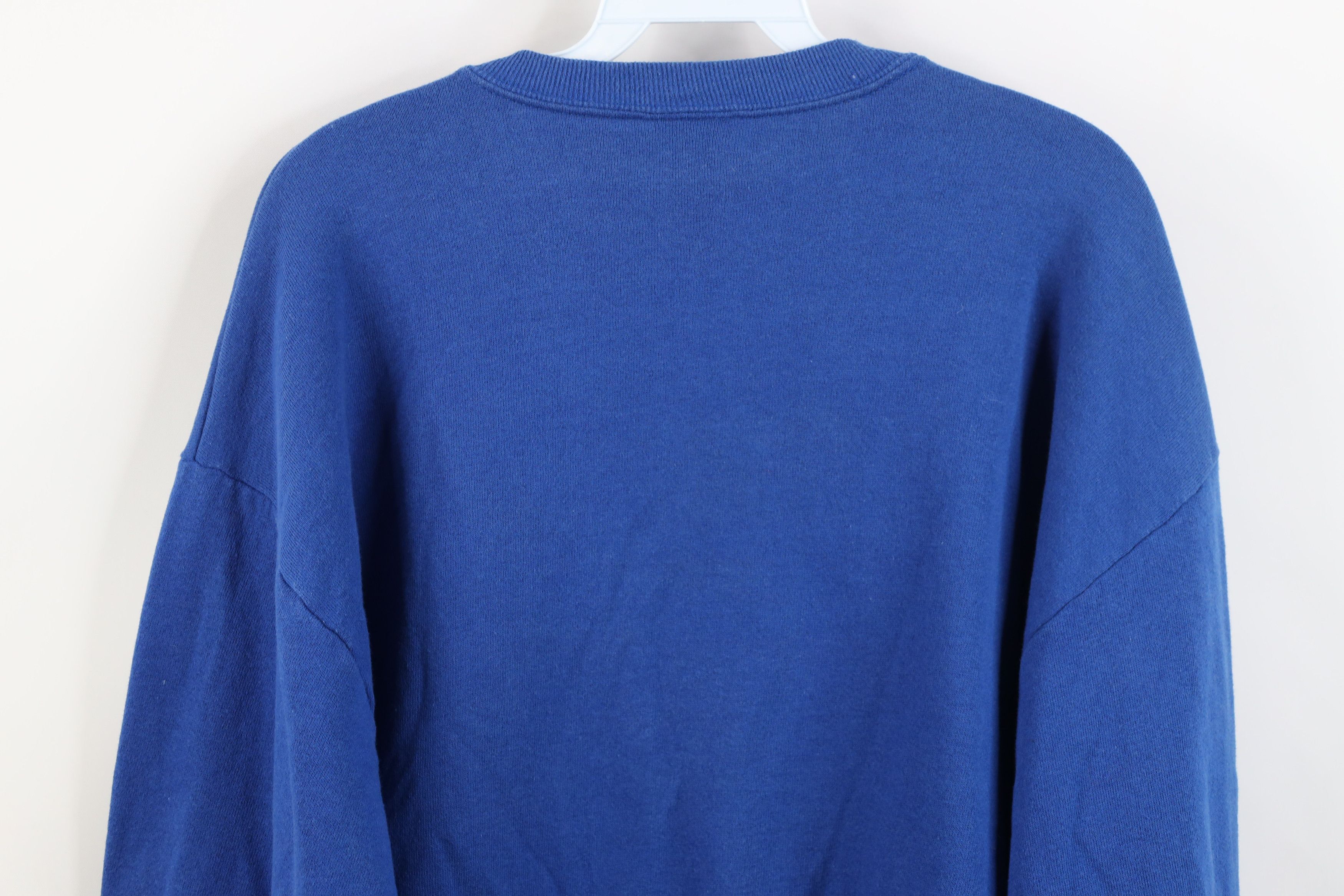 Vintage Vintage 90s Cat Kitten Flag Stockings Crewneck Sweatshirt Size L / US 10 / IT 46 - 9 Thumbnail