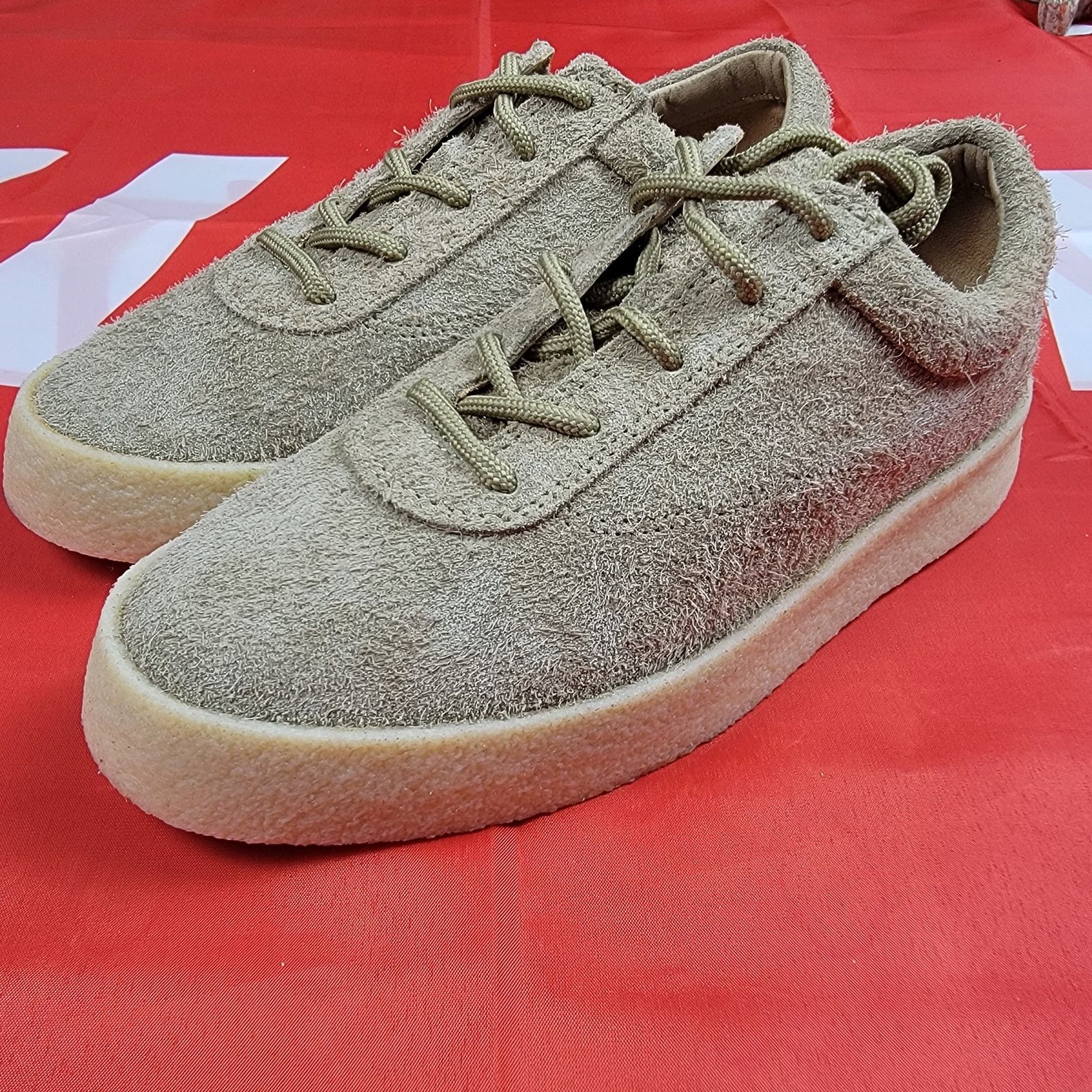Yeezy Yeezy Season 6 Thick Shaggy Suede Crepe 'Taupe' (Sz 38) Size US 5.5 / EU 38 - 1 Thumbnail