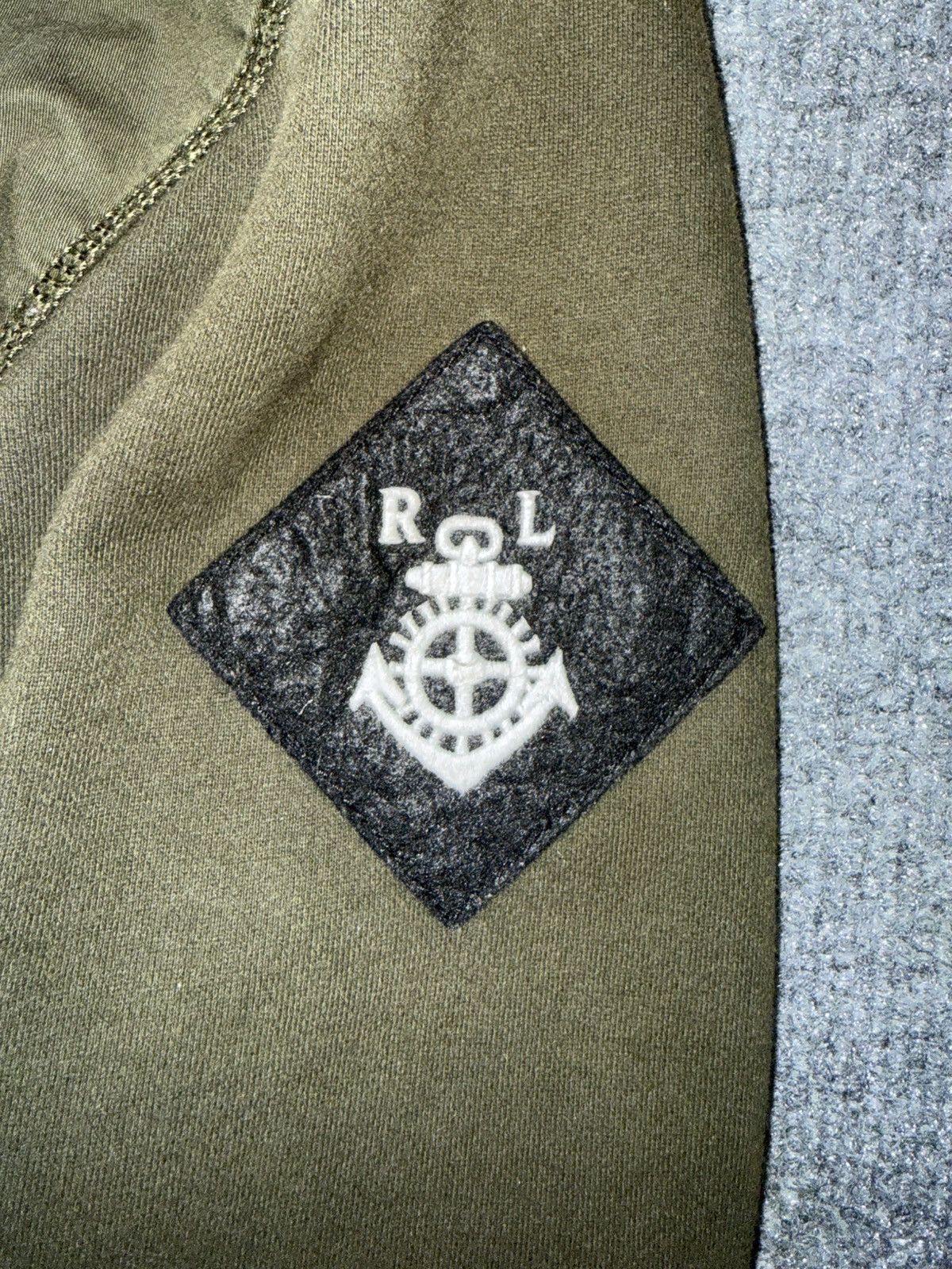 Polo Ralph Lauren Vintage Polo Ralph Lauren Olive Field Jacket w/ RRL Patch Size US L / EU 52-54 / 3 - 4 Thumbnail