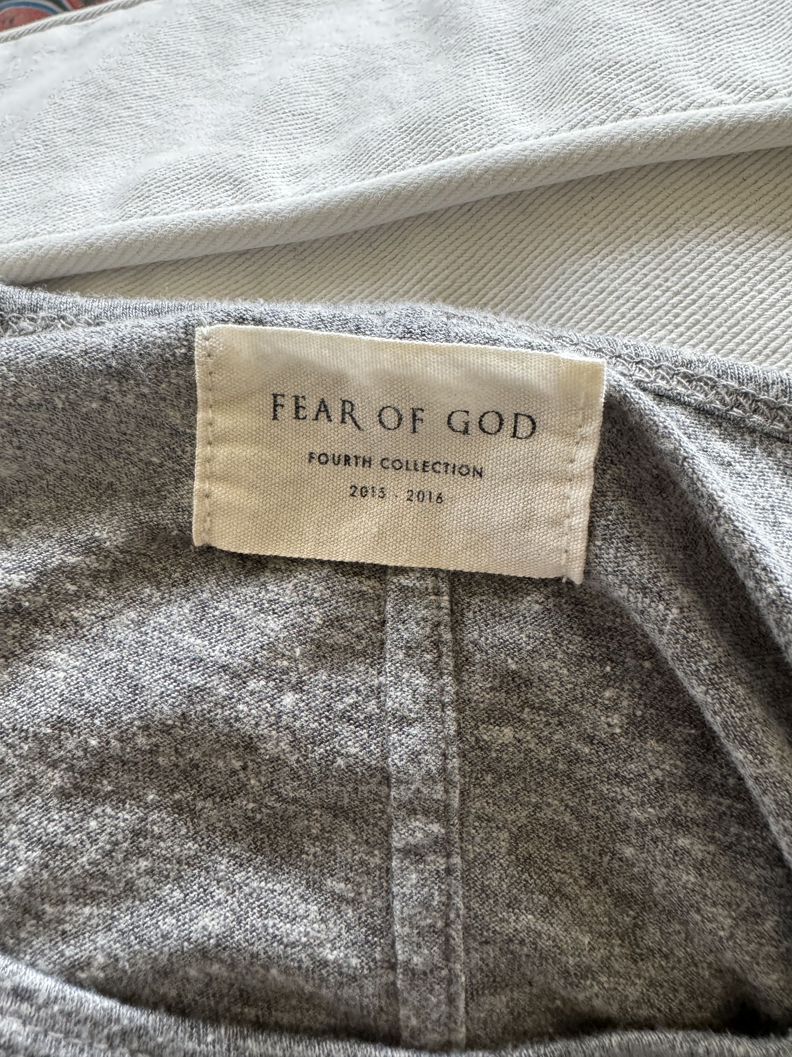Fear of God Fear Of God Gray Long Sleeve 4th Collection Size US XL / EU 56 / 4 - 6 Thumbnail