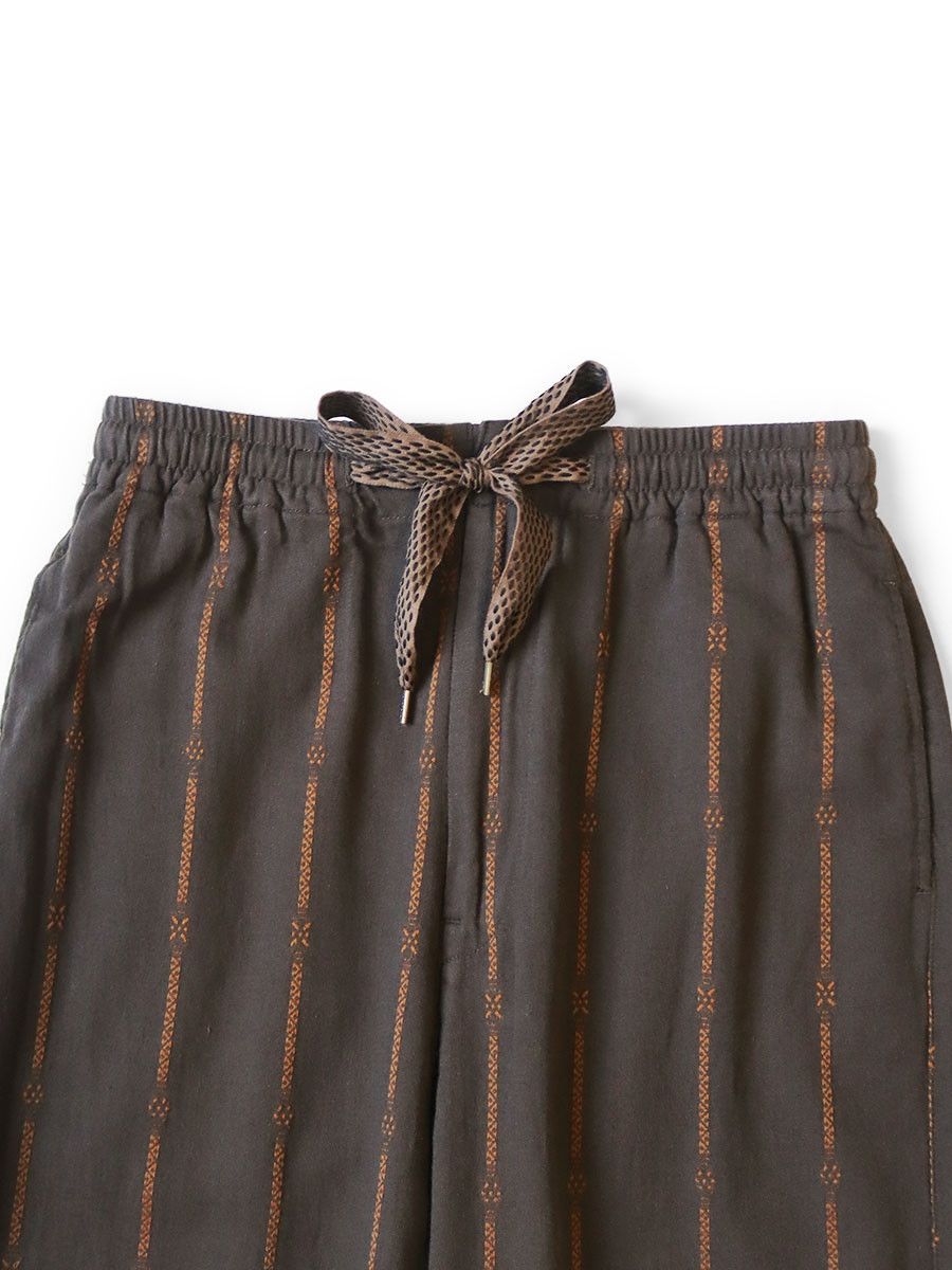 Kapital Kapital Cotton linen sham stripe easy pants Size US 36 / EU 52 - 3 Thumbnail
