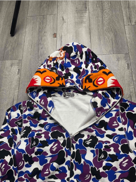 Bape Bape Shark Hooded Jacket Size US M / EU 48-50 / 2 - 2 Thumbnail