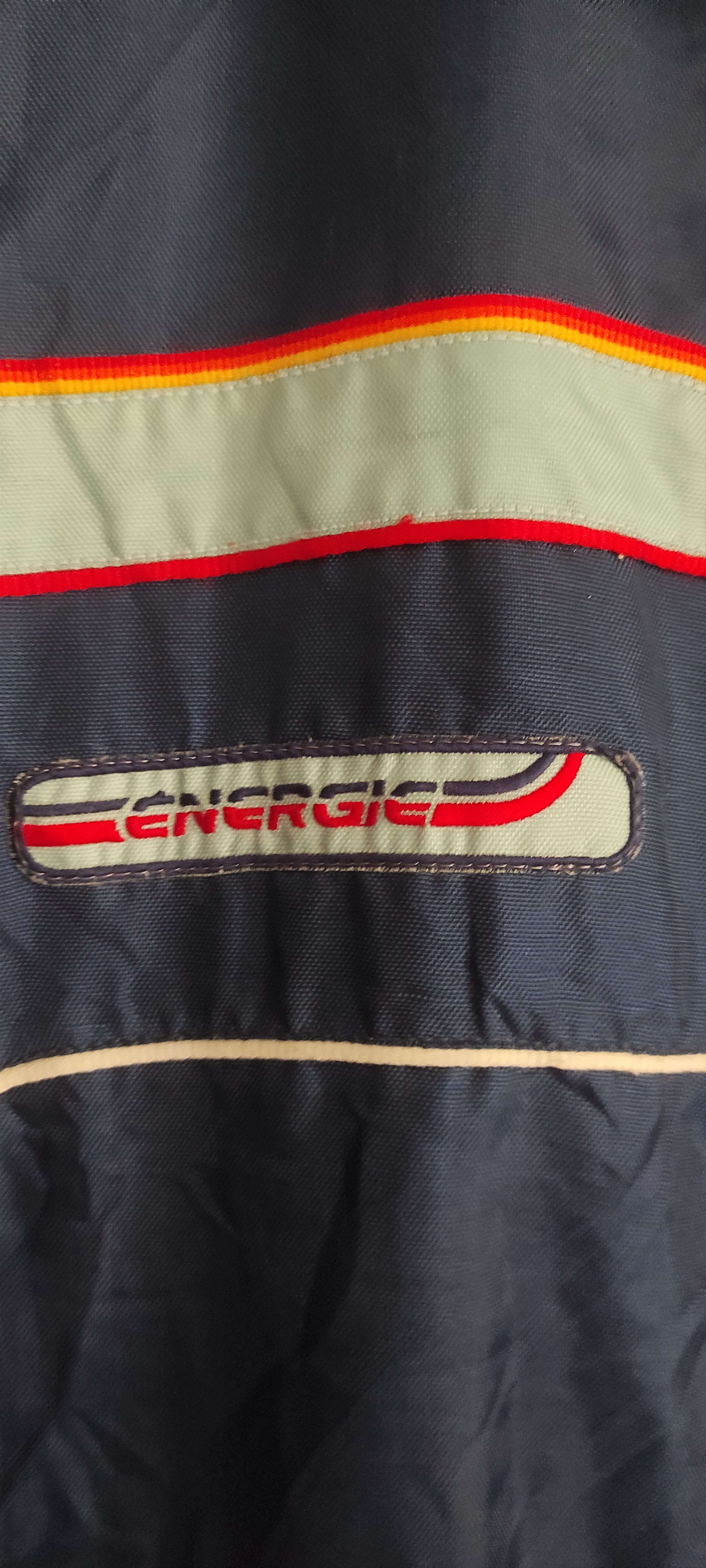 Energie × Vintage Vintage Energie Motorcycle Racing Navy Biker Jacket 90s y2k Size US XL / EU 56 / 4 - 6 Thumbnail