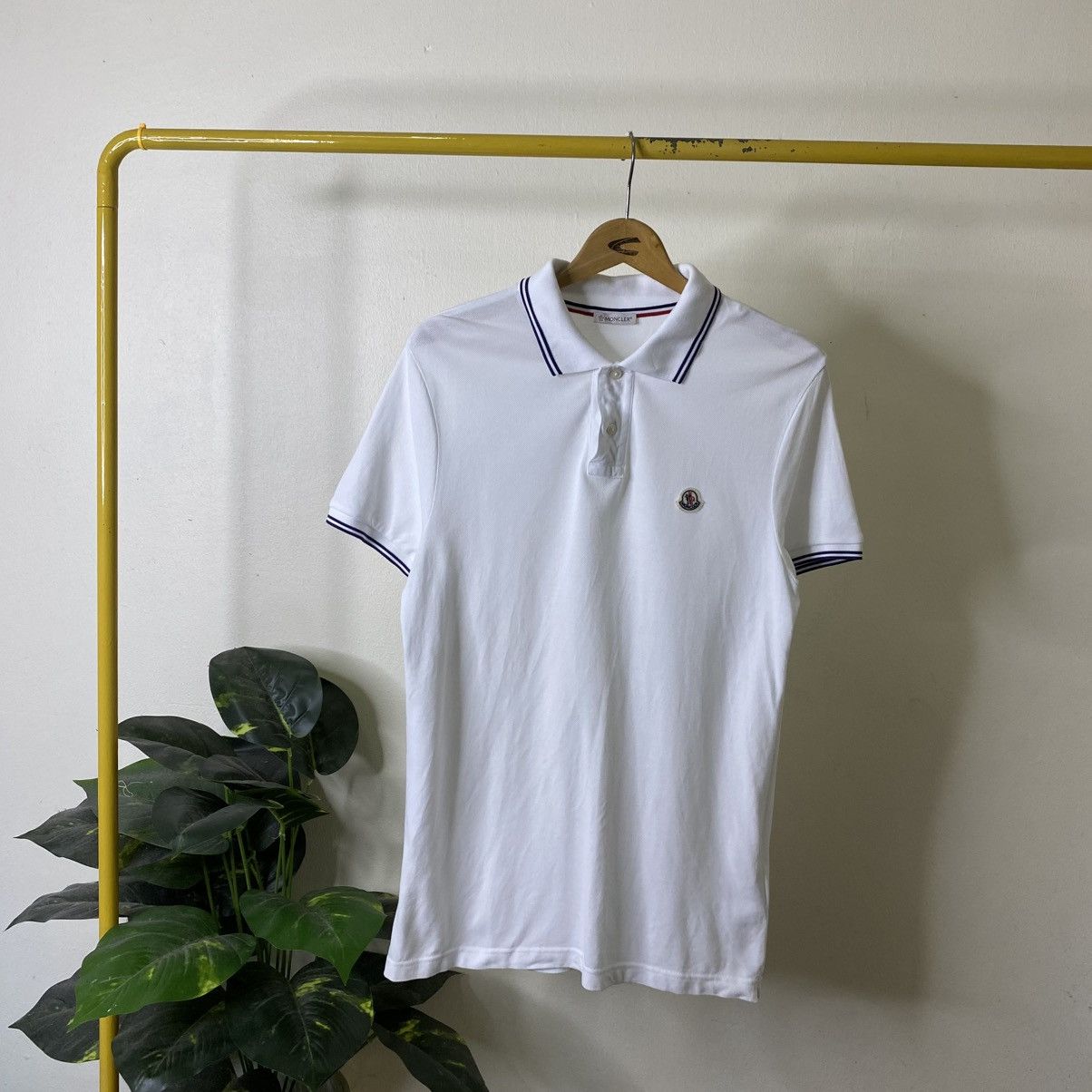 Moncler Twin Tipped Polo T Shirt