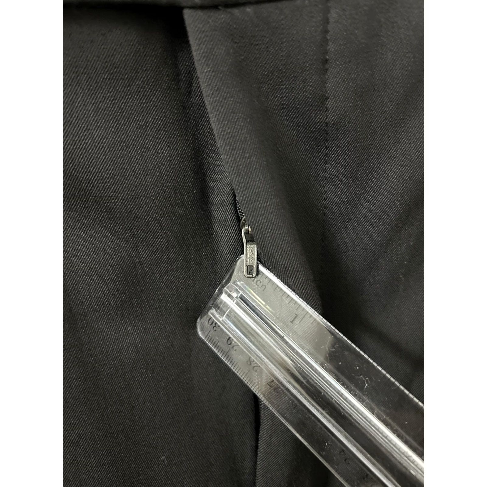 Brooks Brothers Brooks Brothers Madison Fit Pants Mens 40x31 Black 100% Wool Pleated Cuffed Zipper Zip Button Front Dress Pants Size US 40 / EU 56 - 5 Thumbnail