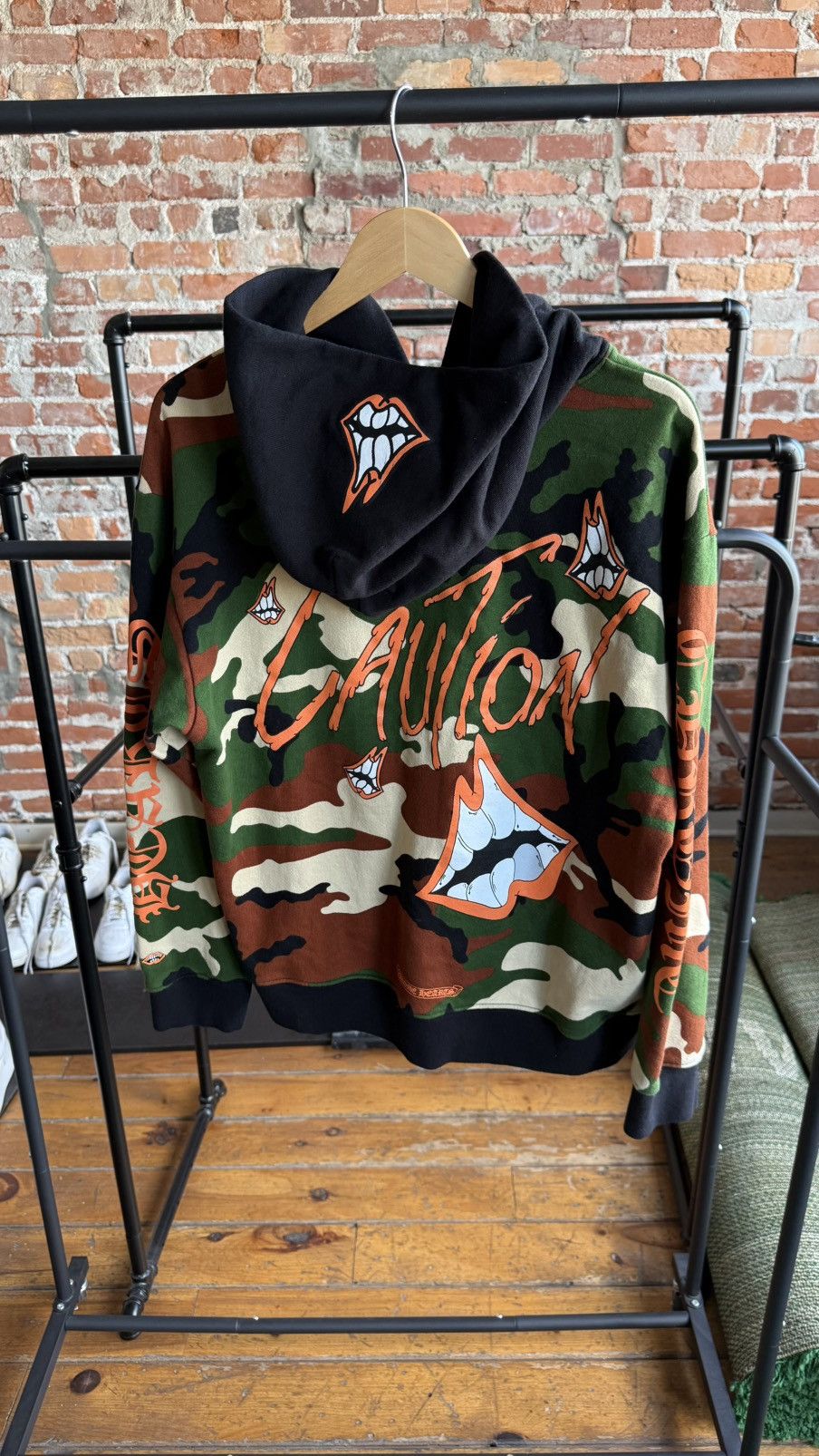 Chrome Hearts Chrome Hearts Matty Boy ‘Caution Camo’ Hoodie Size US XL / EU 56 / 4 - 2 Thumbnail
