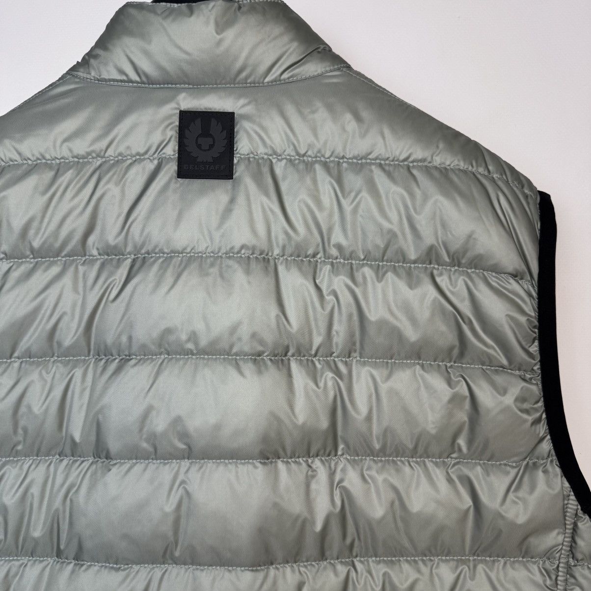 Belstaff Belstaff Waistcoat Down Agate Green Nylon Vest Size US M / EU 48-50 / 2 - 12 Thumbnail