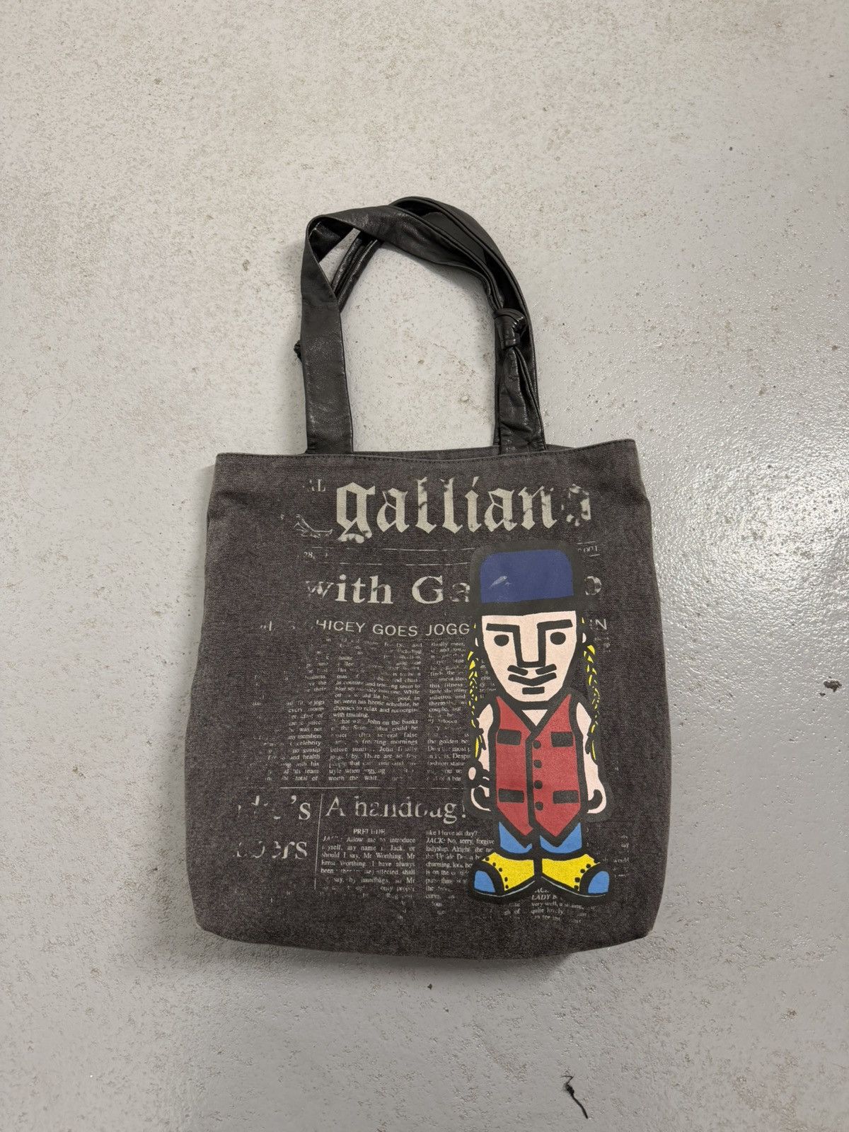 John Galliano John Galliano “Go Jogging” Self Portrait Shoulder Bag Size ONE SIZE - 3 Thumbnail
