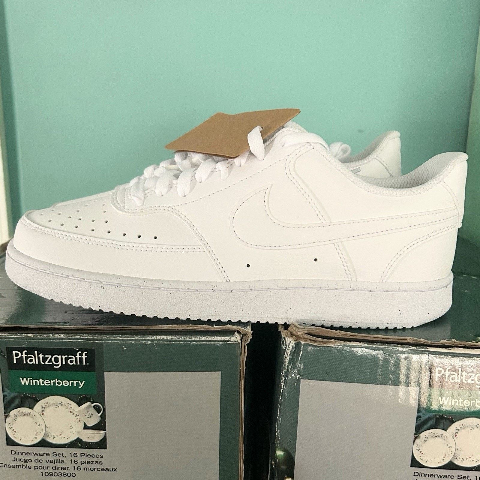 Nike Nike Court Vision Low Next Nature Sneaker White Men's 8.5 Size US 8.5 / EU 41-42 - 3 Thumbnail