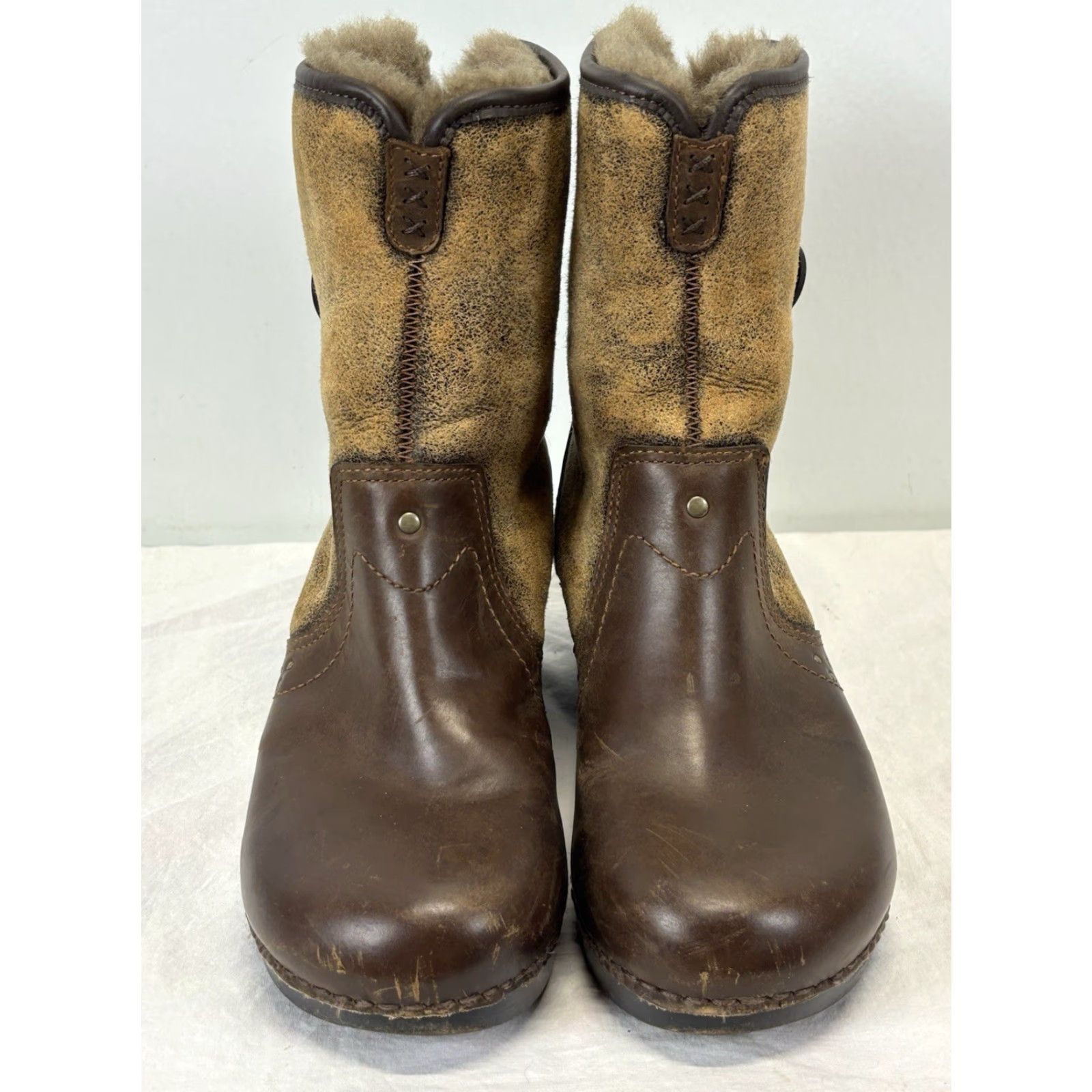 Dansko DANSKO Stormy Brown Leather Sheepskin Winter Boot Women’s Size 6 EU 39 Size US 6 / IT 36 - 3 Thumbnail