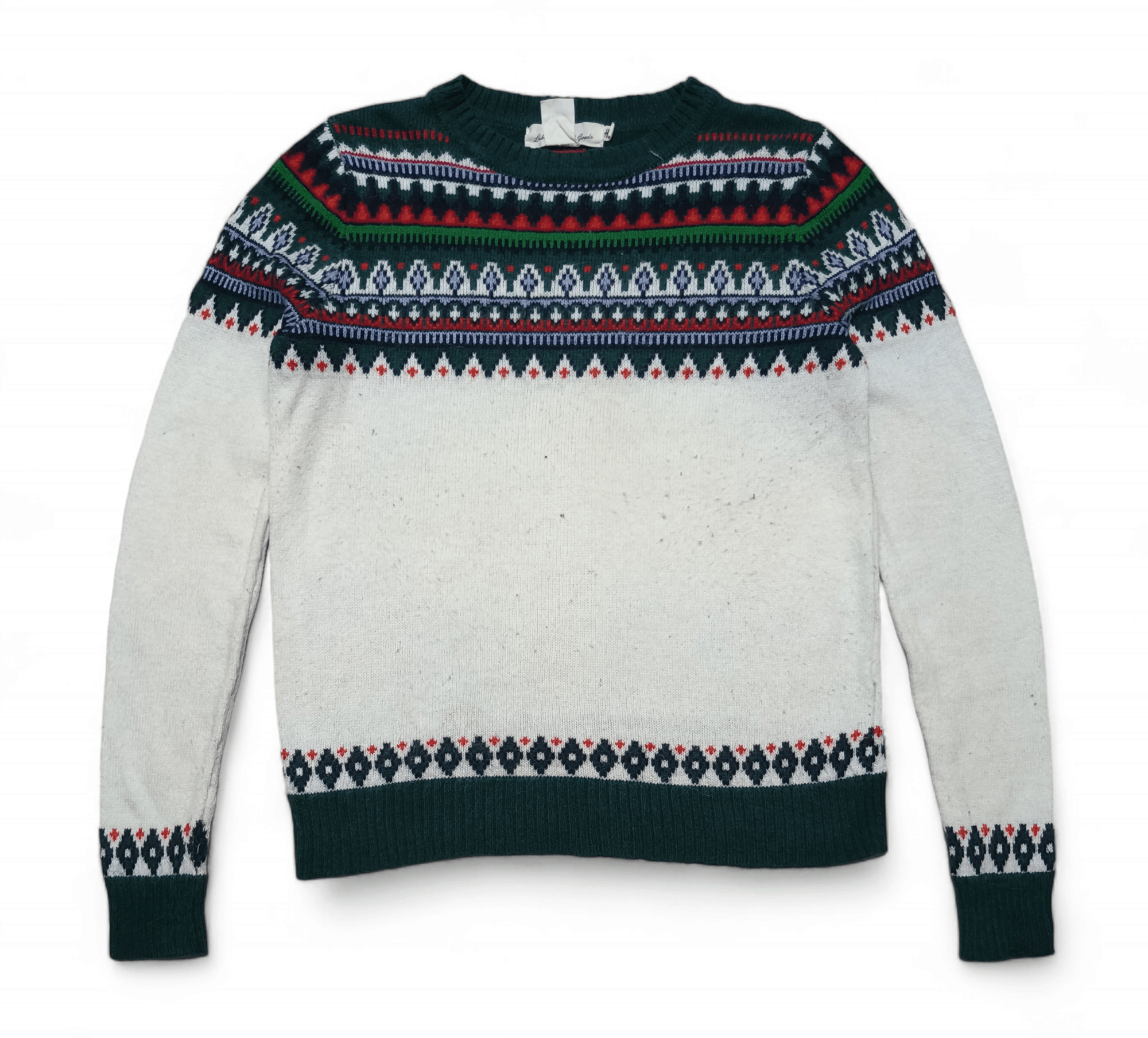 H&M Vintage H&M Ethnic Motifs Pattern Knit Crewneck Sweater Size S / US 4 / IT 40 - 2 Thumbnail