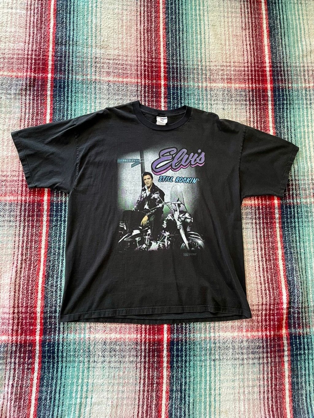 Gildan 00s Elvis Presley “Still Rockin’” T-Shirt XXL Size US XXL / EU 58 / 5 - 1 Thumbnail