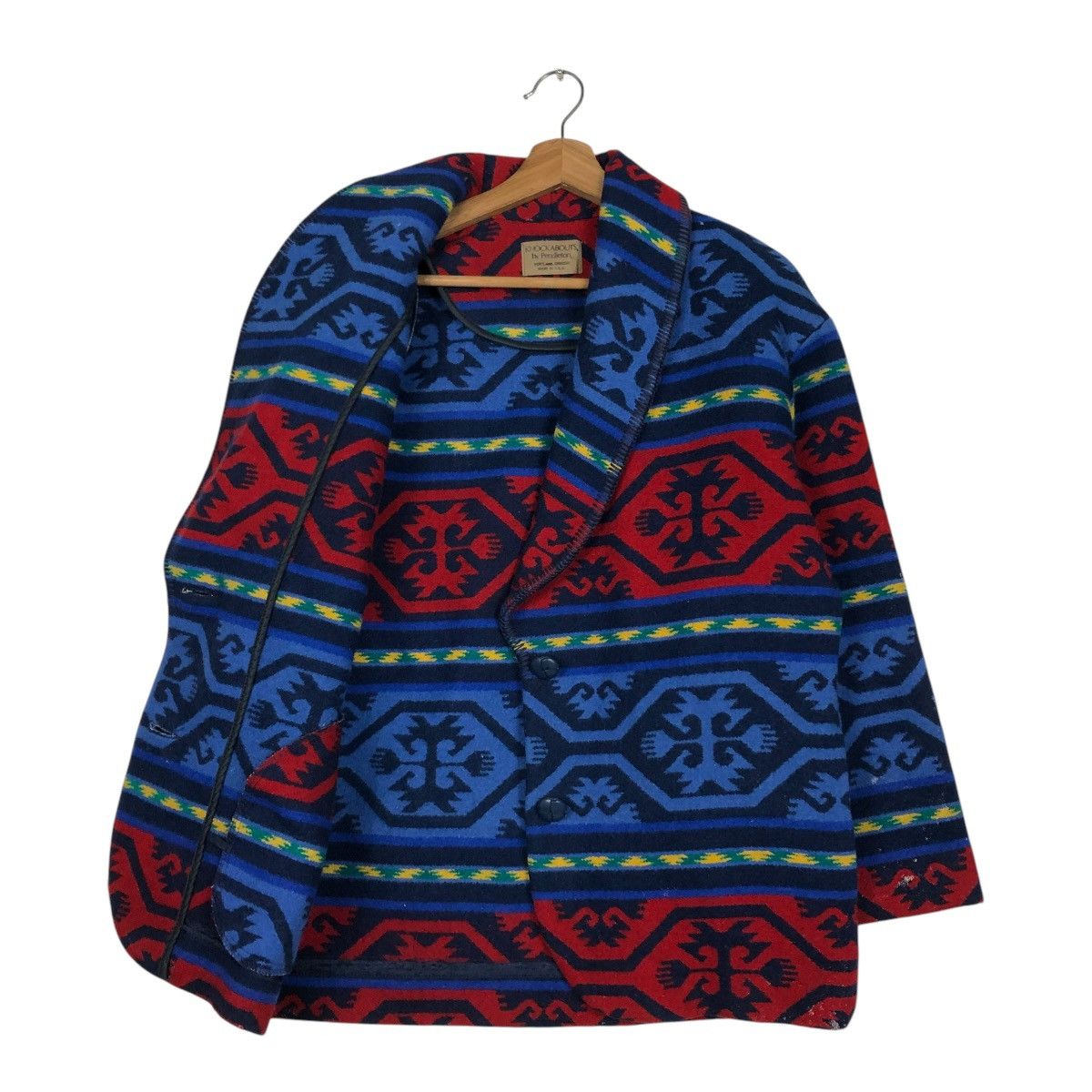 Pendleton 🔥VINTAGE WOOL JACKET KNOCKABOUTS PENDLETON MADE IN USA Size US S / EU 44-46 / 1 - 13 Thumbnail