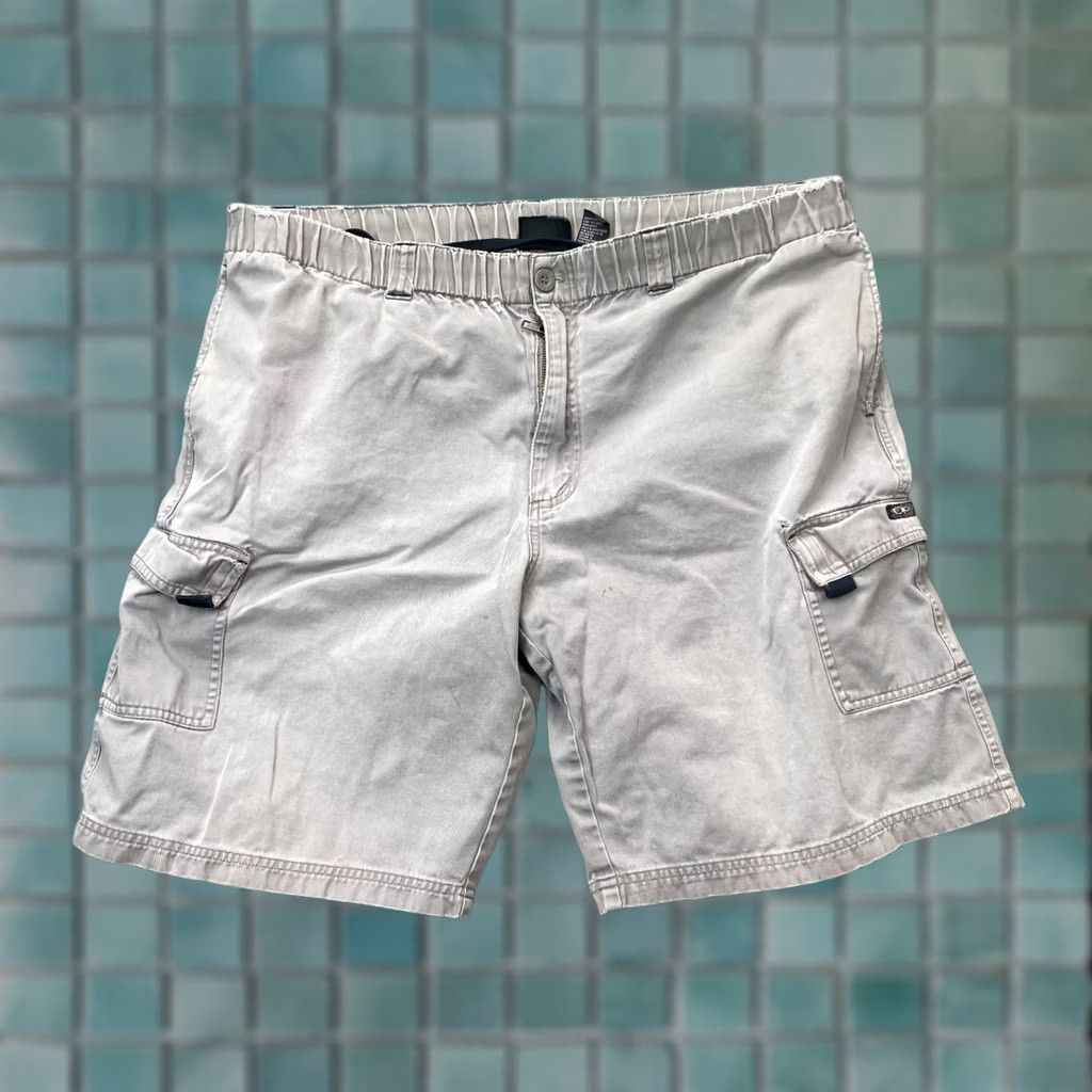 Vintage VINTAGE OP Sport Shorts Mens L Gray Cargo Baggy 90s Surf Skate Ocean Pacific Ocean Pacific OP Cargo Shorts Mens L Gray 9in Inseam Size US 33 - 1 Thumbnail