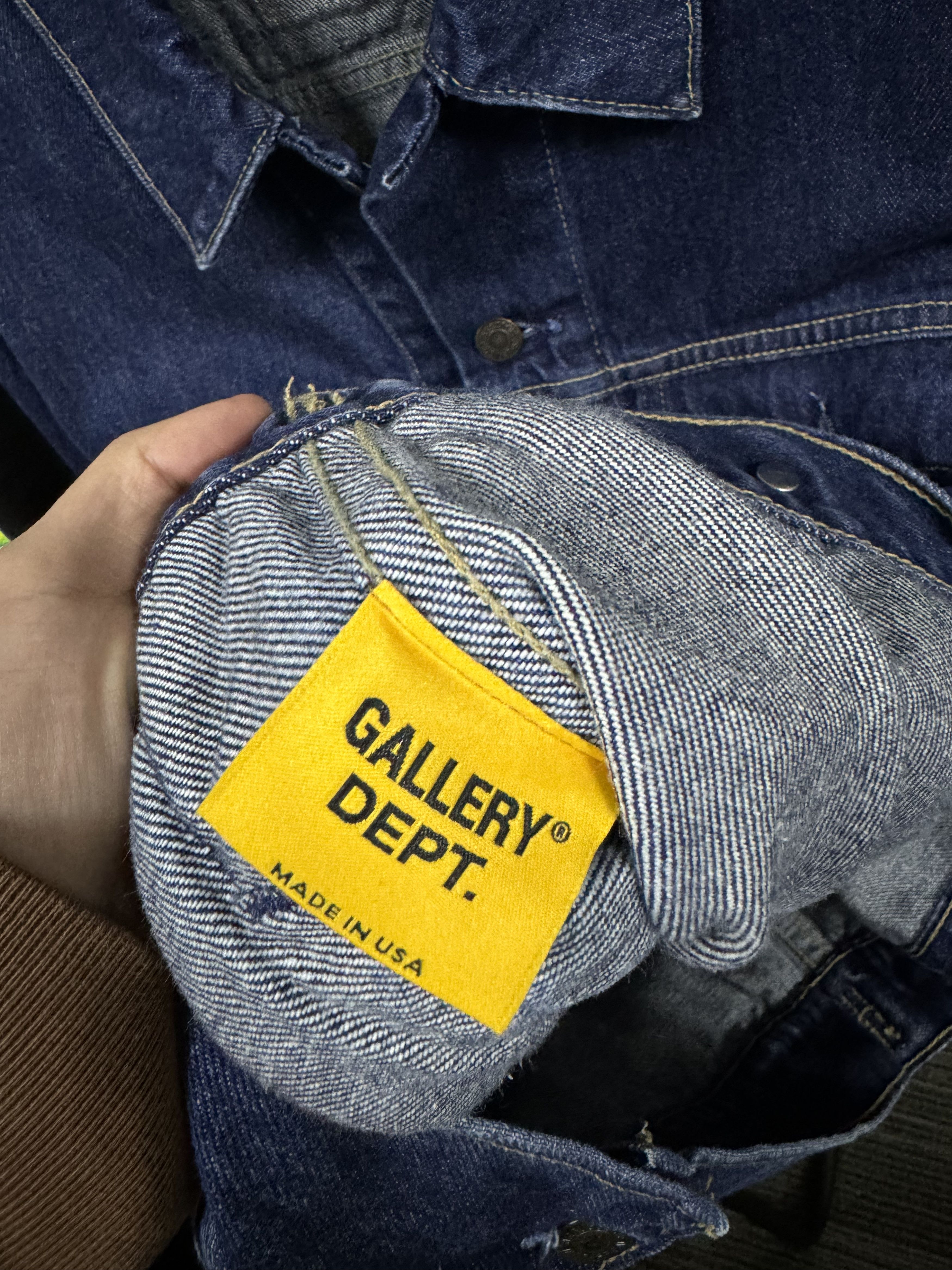Gallery Dept. Gallery Dept. Vintage Andy Denim Jacket Size US L / EU 52-54 / 3 - 11 Thumbnail