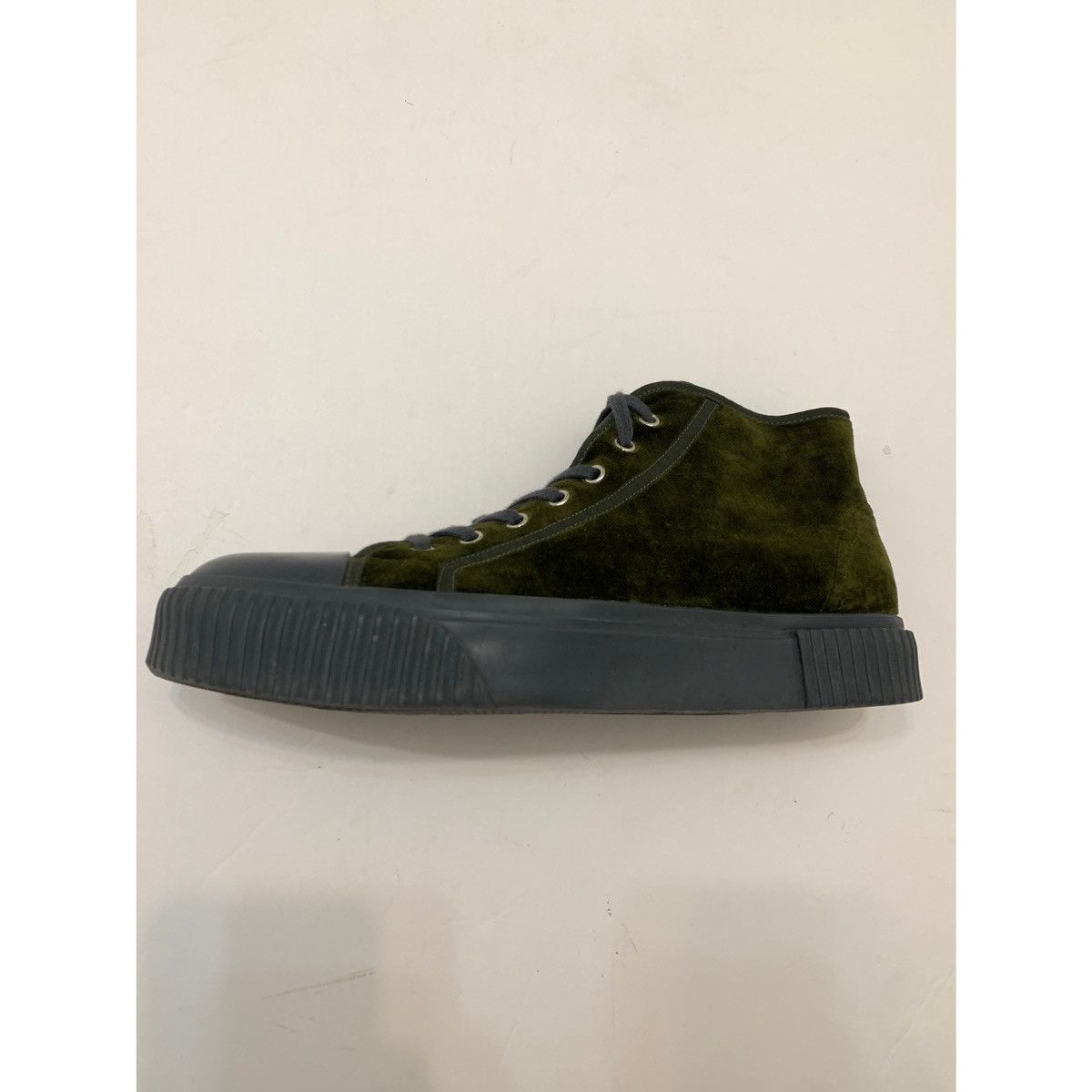 Theory THEORY CHUNKY VELVET HI-TOP SNEAKER Size US 11 / EU 44 - 5 Thumbnail