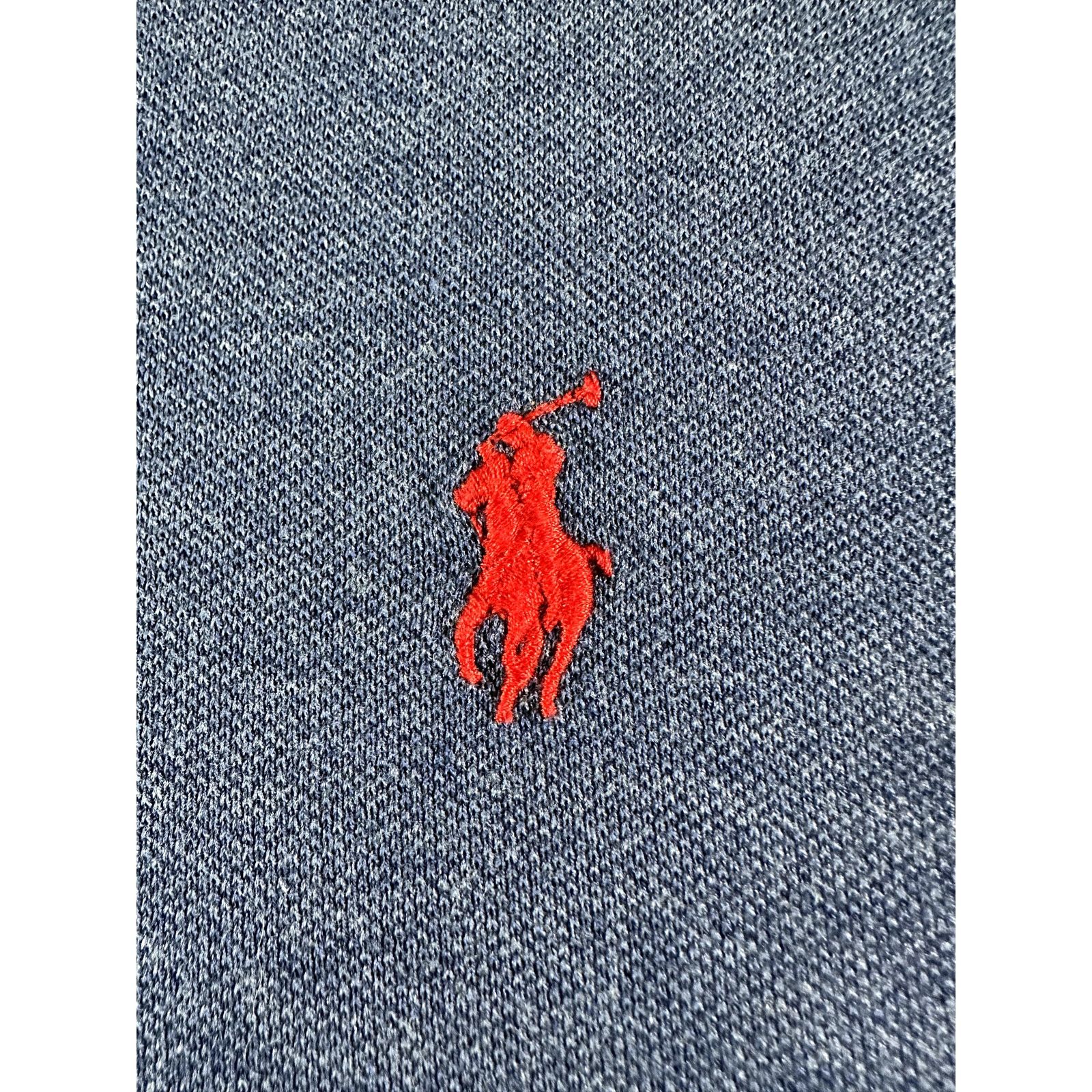 Polo Ralph Lauren Polo Ralph Lauren Blue Red Jockey Polo Stretch Mesh Shirt Lg Size US L / EU 52-54 / 3 - 3 Thumbnail
