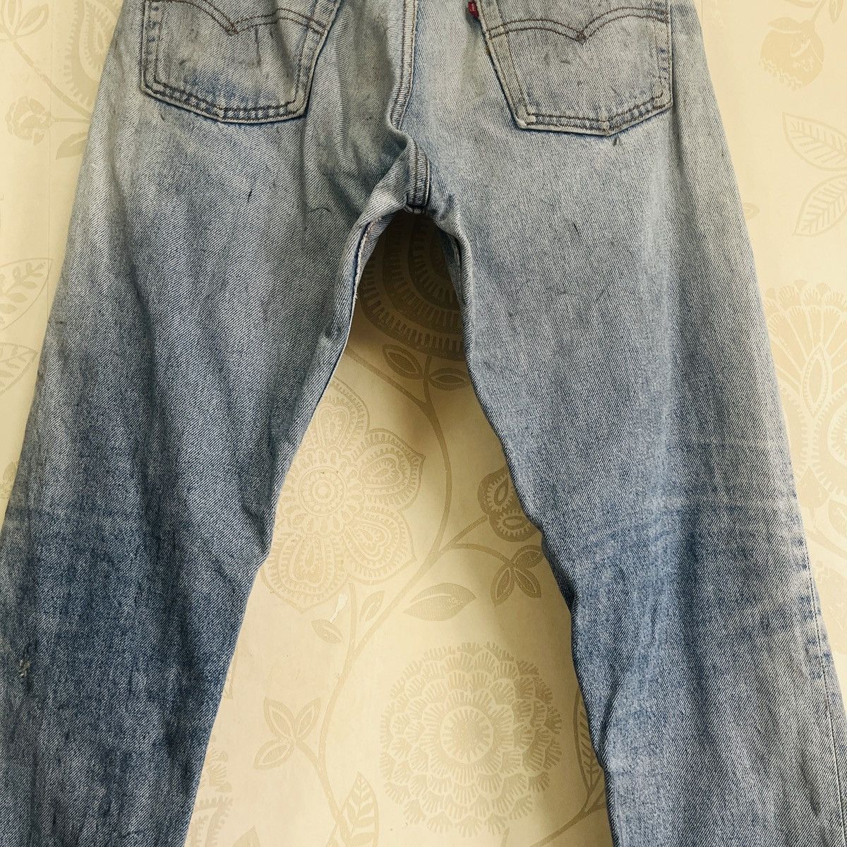 Levi's Grails Levis 501 Button 650 Distressed Ripped Denim USA Size US 30 / EU 46 - 12 Thumbnail