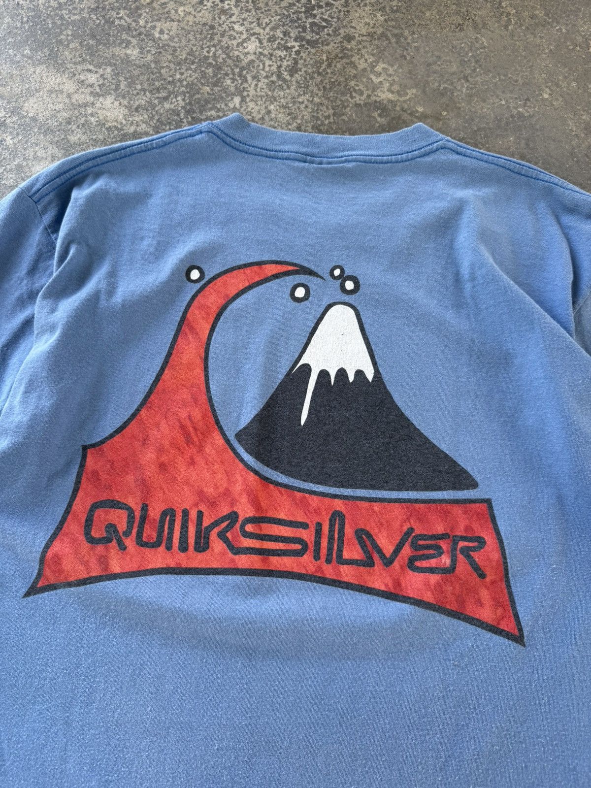 Quiksilver × Vintage Vintage 90’s Quiksilver Tee Size US L / EU 52-54 / 3 - 2 Thumbnail