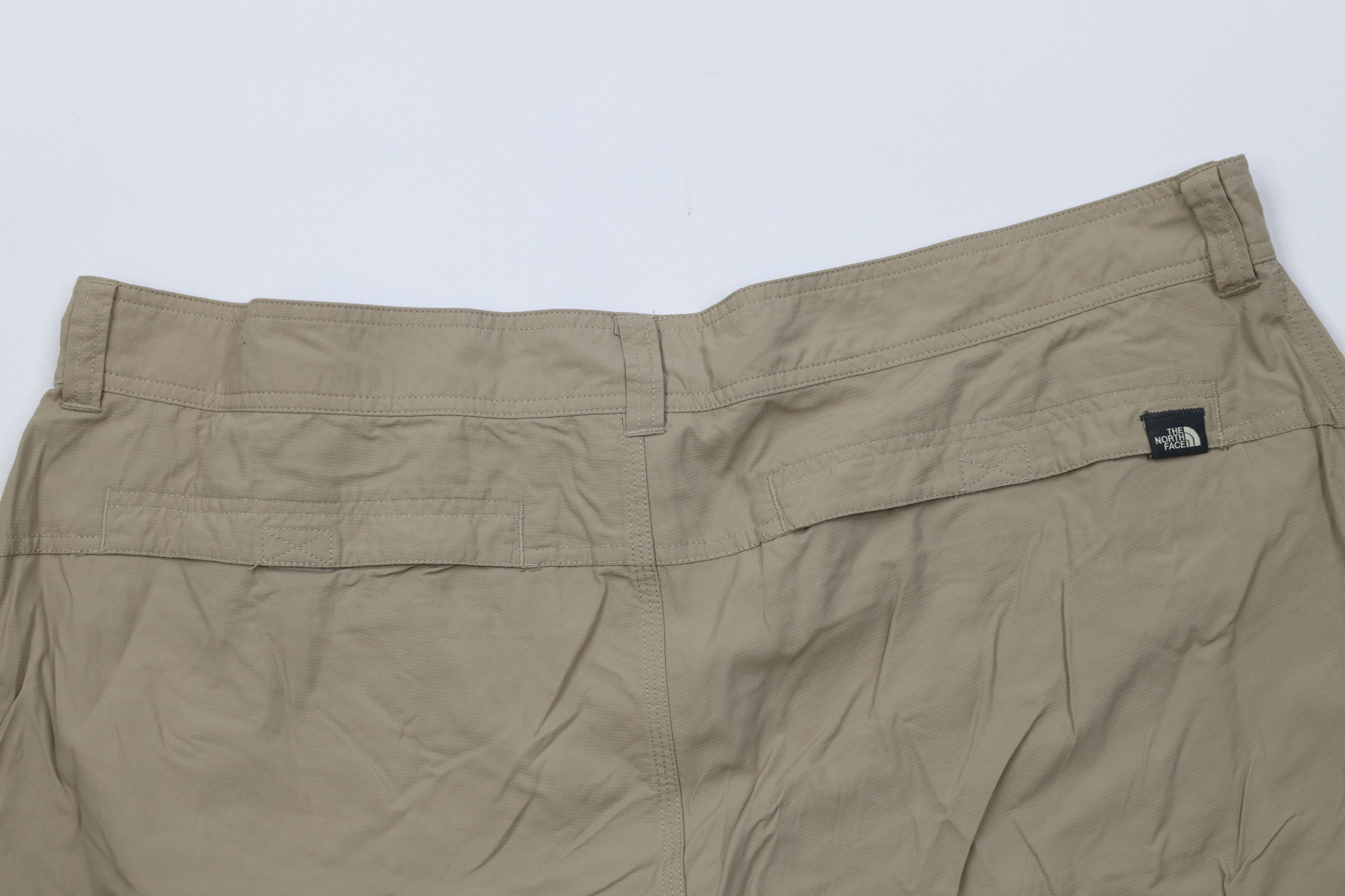 The North Face Vintage Y2K The North Face Spell Out Trekking Shorts Beige Size US 40 / EU 56 - 12 Thumbnail