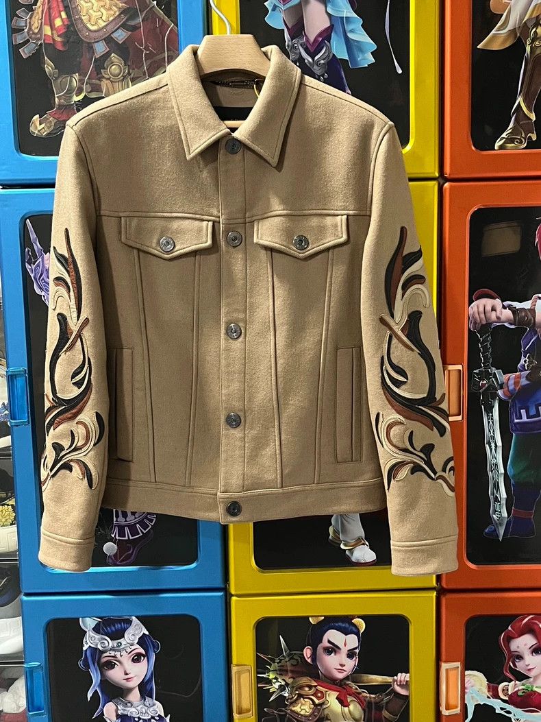 Versace Versace Runway Alpaca Leather Jacket - dmc Size US L / EU 52-54 / 3 - 1 Thumbnail