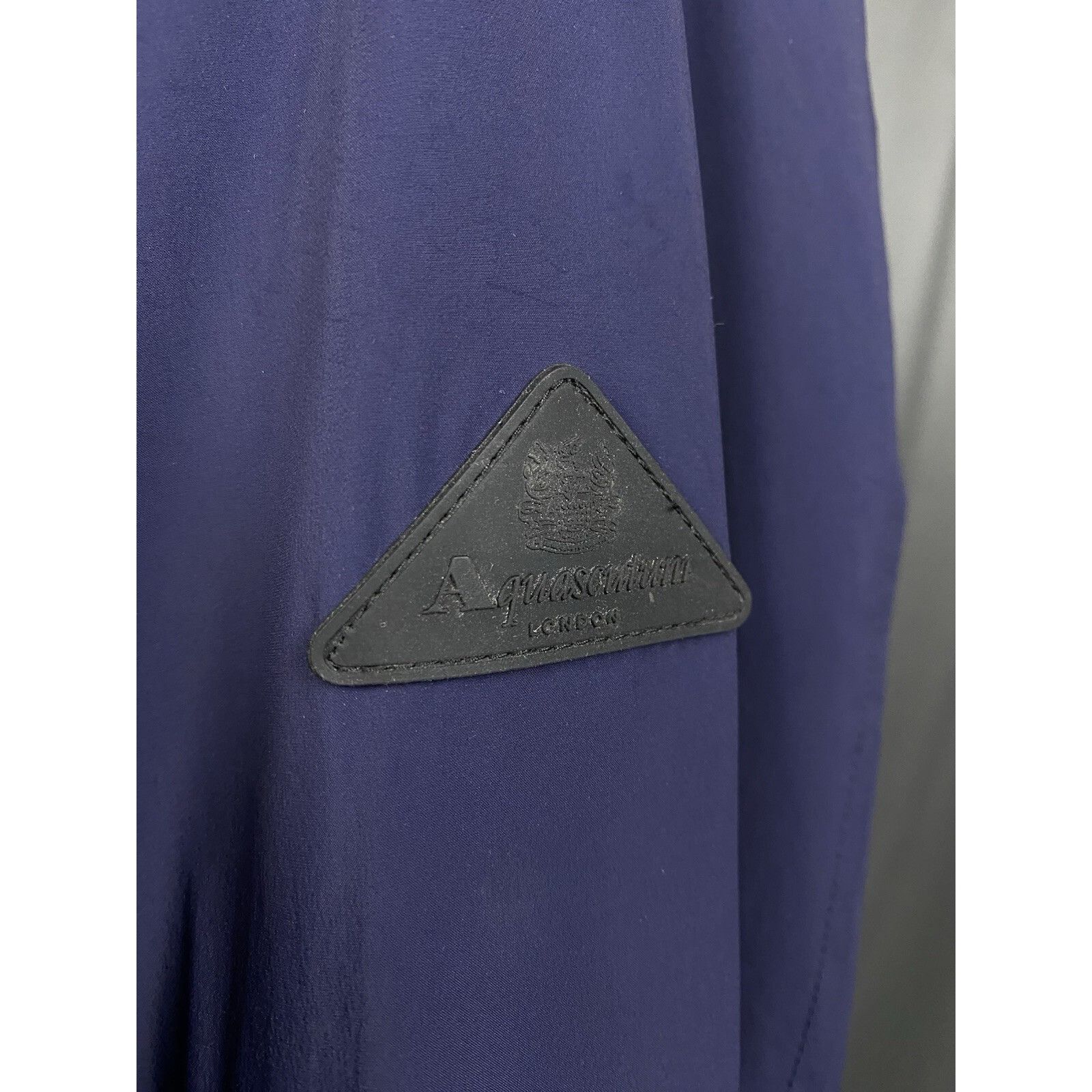Aquascutum Aquascutum Check Men's Blue Windbreaker Jacket Size L Size US L / EU 52-54 / 3 - 9 Thumbnail