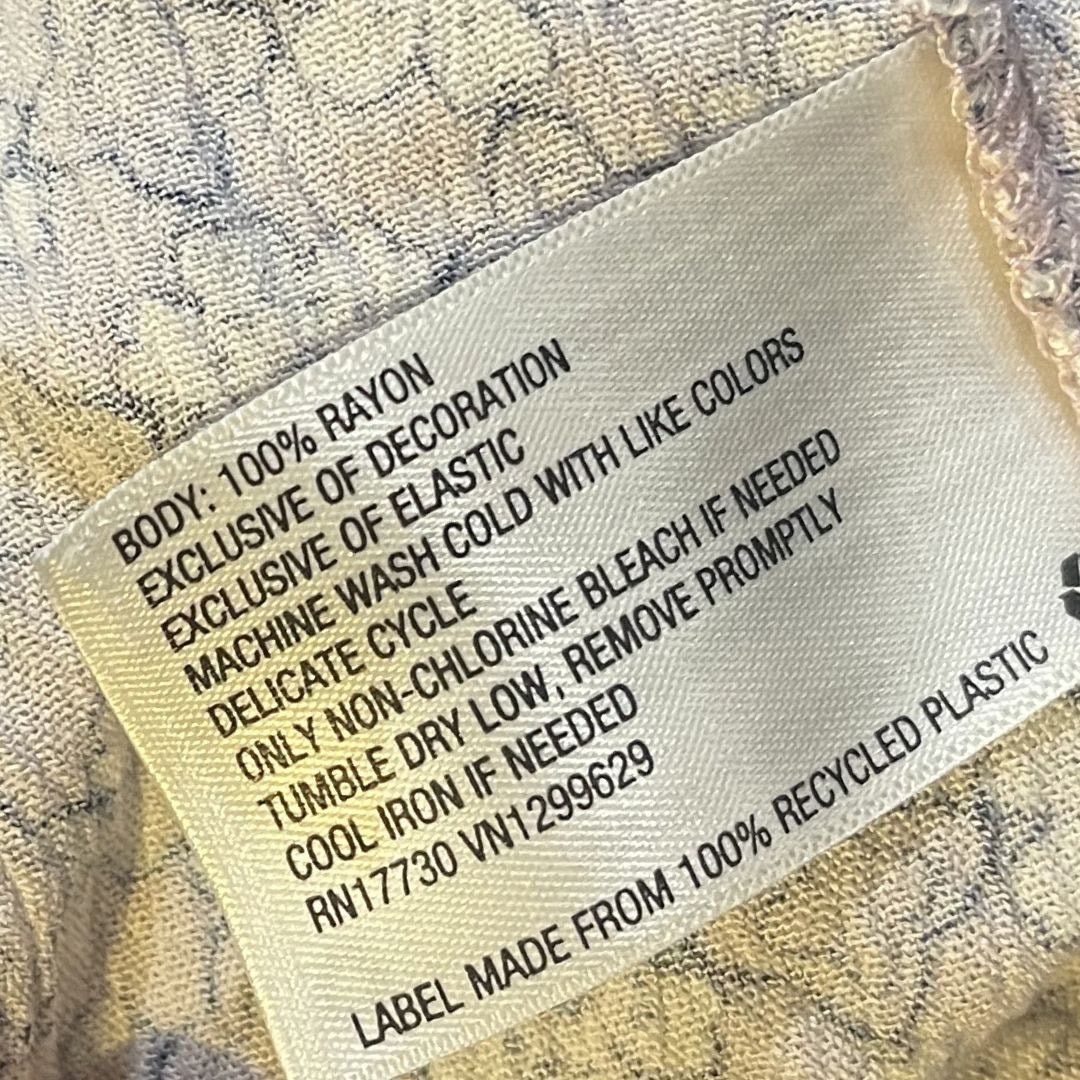 Other Knox Rose Lilac Flora Print Maxi Smoked Dres SZ XS Bohemian Size XS / US 0-2 / IT 36-38 - 5 Thumbnail