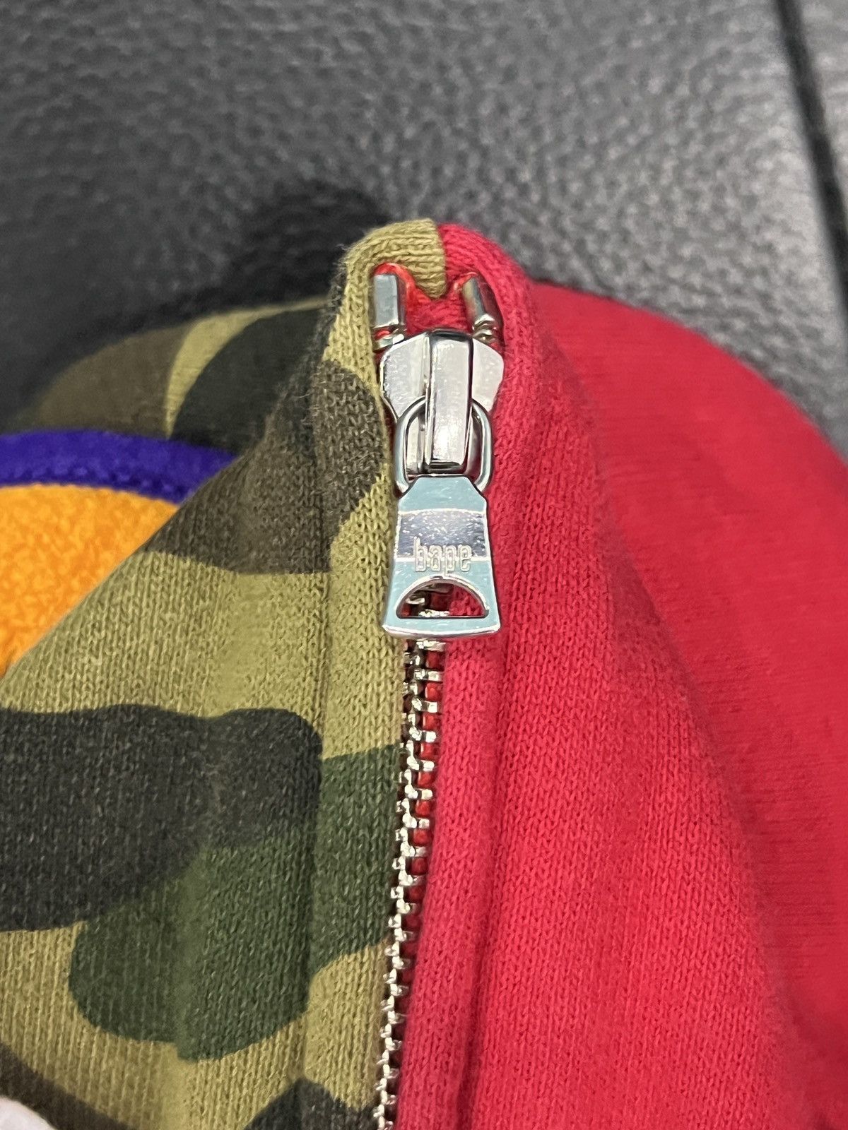 Bape A Bathing Ape Shark Camo Full Zip Hoodie Size US L / EU 52-54 / 3 - 8 Thumbnail