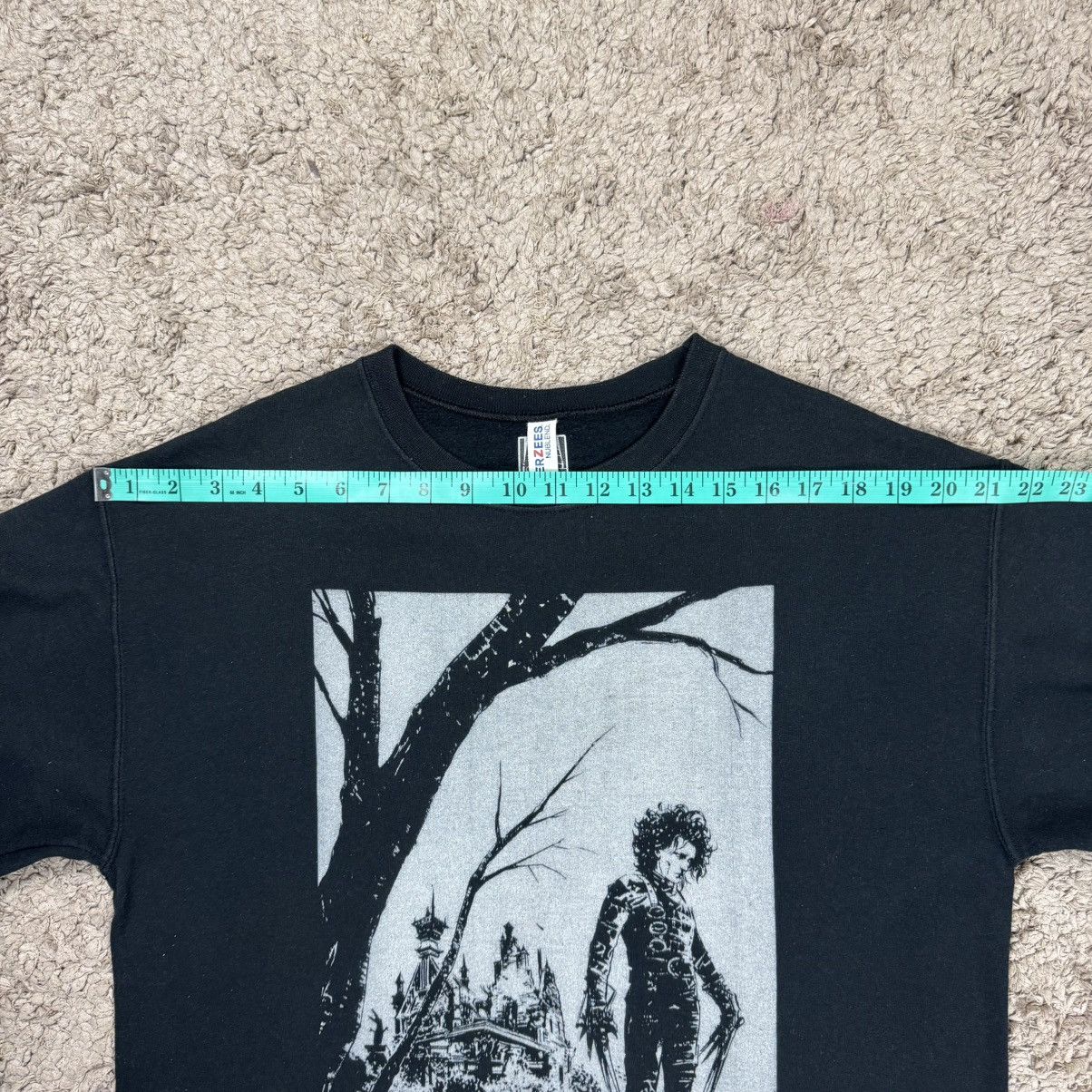 Jerzees Edward Scissorhands Graphic by Century Fox Sweatshirt Size US M / EU 48-50 / 2 - 15 Thumbnail