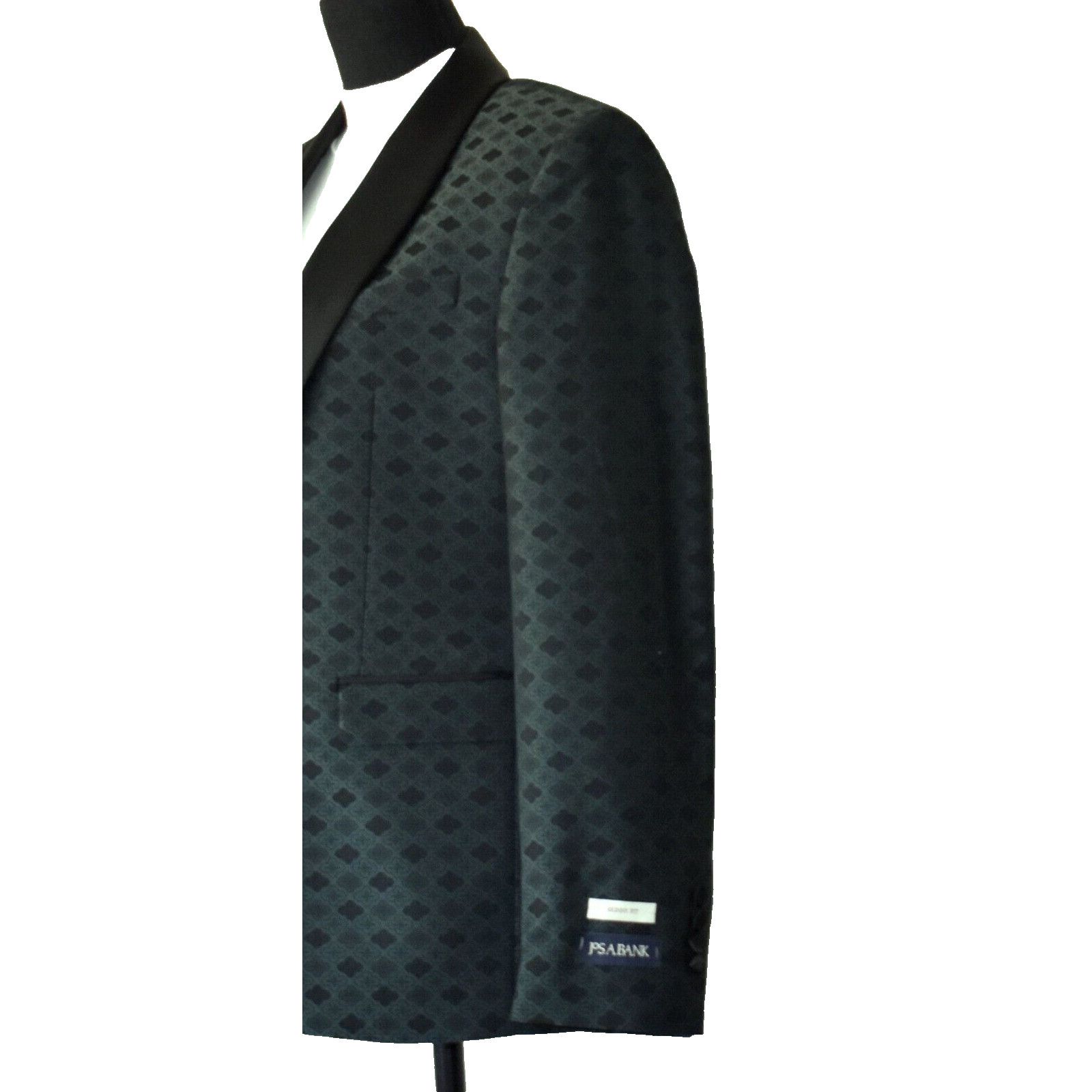 Jos. A. Bank NWT JOS A BANK Satin Shawl Lapel Skinny Fit Blazer 38S $199 Size 38S - 2 Thumbnail