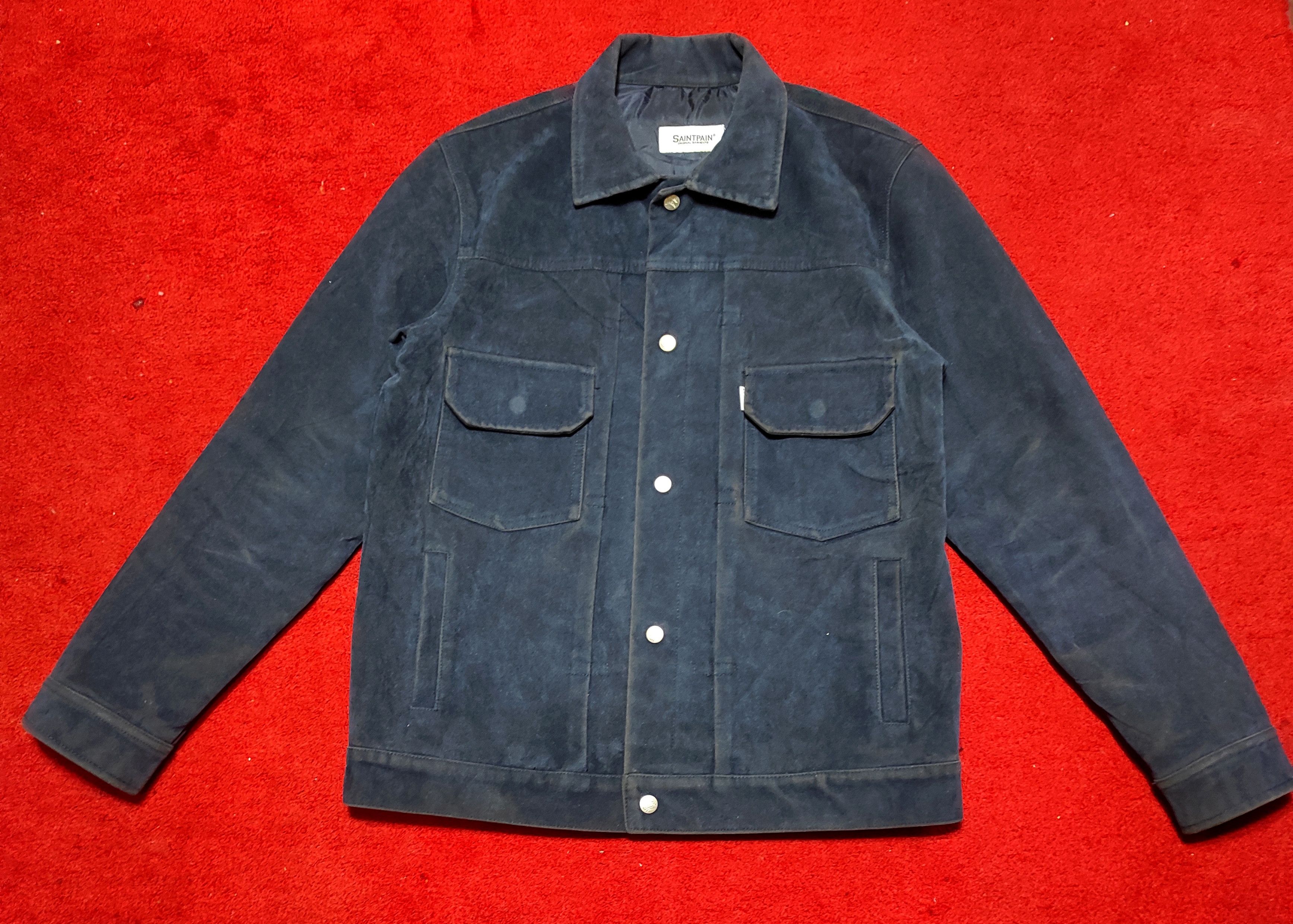Japanese Brand SAINTPAIN type2 trucker jacket Size US L / EU 52-54 / 3 - 4 Thumbnail