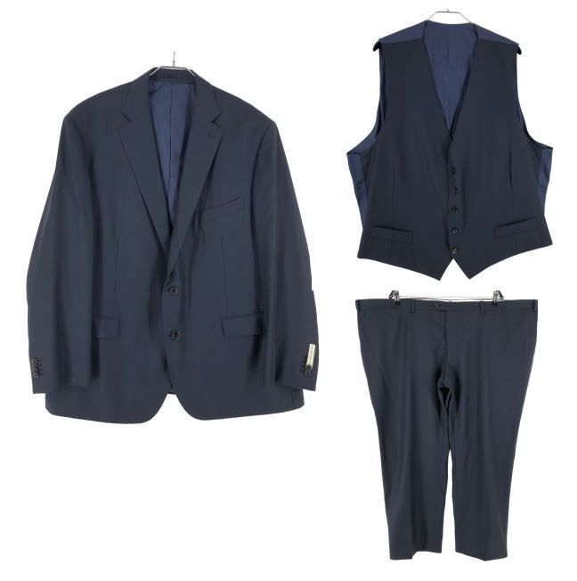 Suitsupply SUITSUPPLY Lazio Wool Formal Suit EU:34; UK/US:58S - W50 L32 Size 54R - 1 Thumbnail