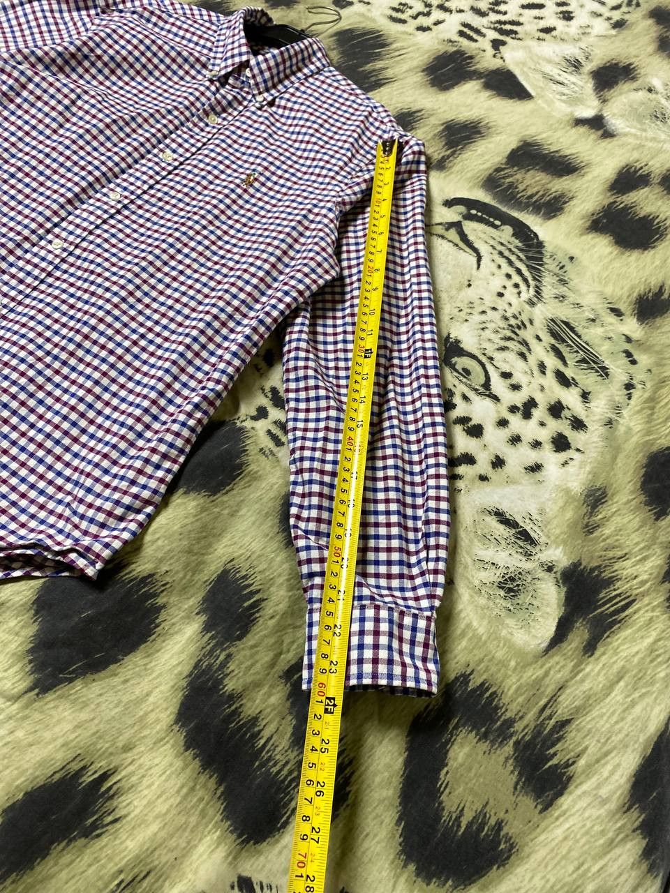 Ralph Lauren Cell Print Shirt Ralph Lauren Y2K Streetwear Size US M / EU 48-50 / 2 - 4 Thumbnail