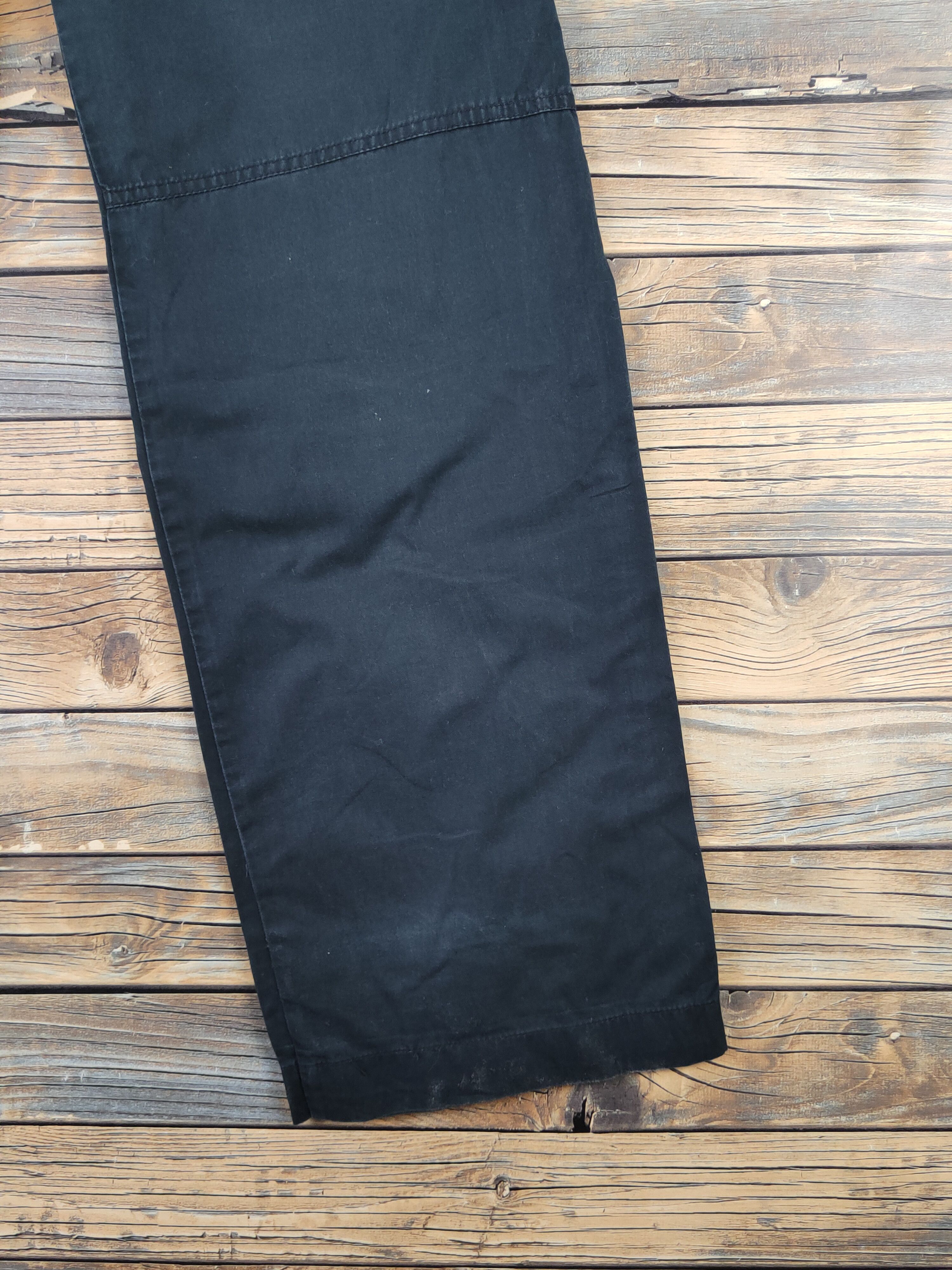 Japanese Brand DL Design United Black Multipocket Cargo Pants #1339 Size US 27 - 12 Thumbnail