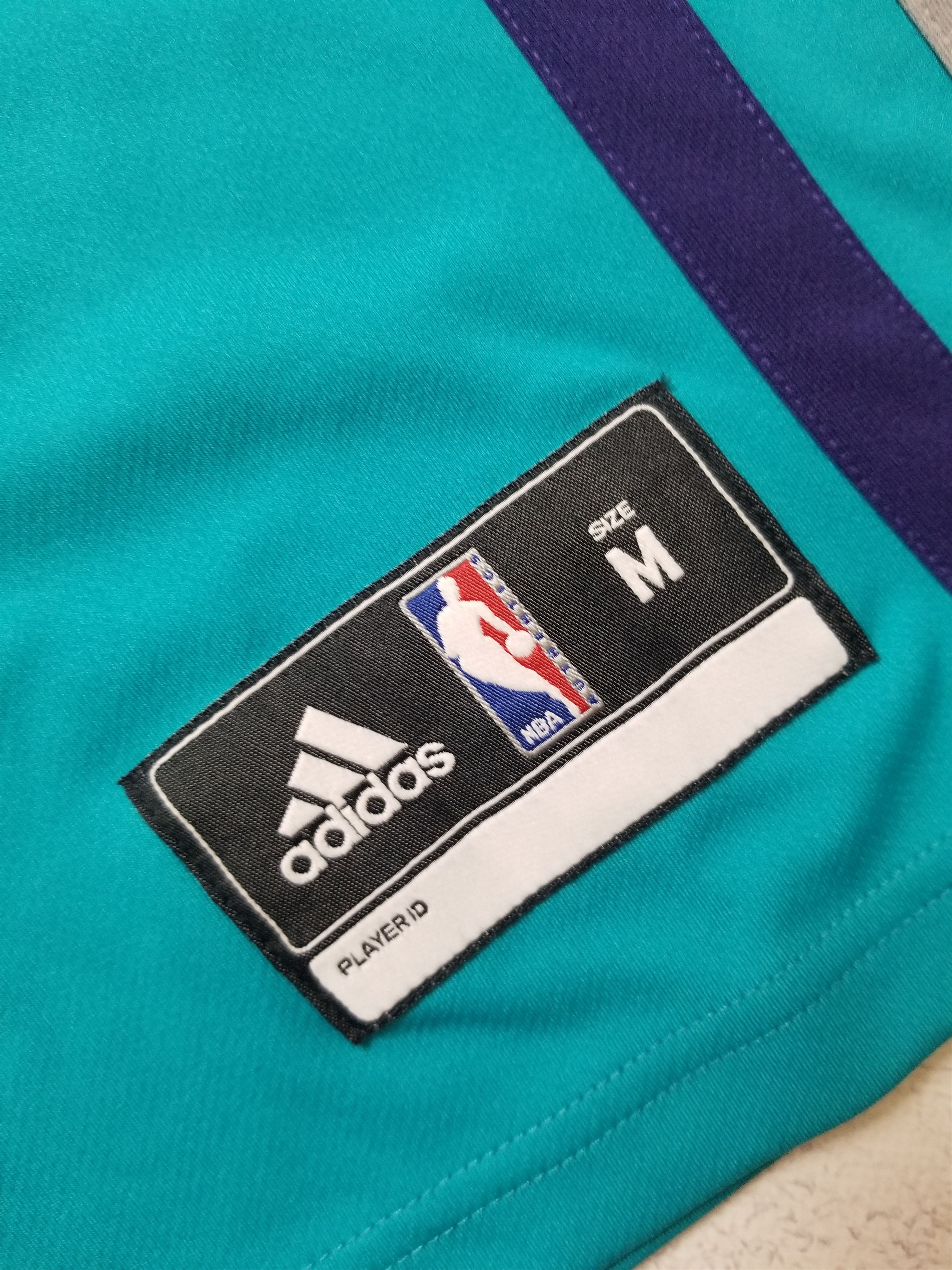 Adidas Charlotte Hornets #40 Zeller NBA Basketball Teal Jersey Size US M / EU 48-50 / 2 - 15 Thumbnail