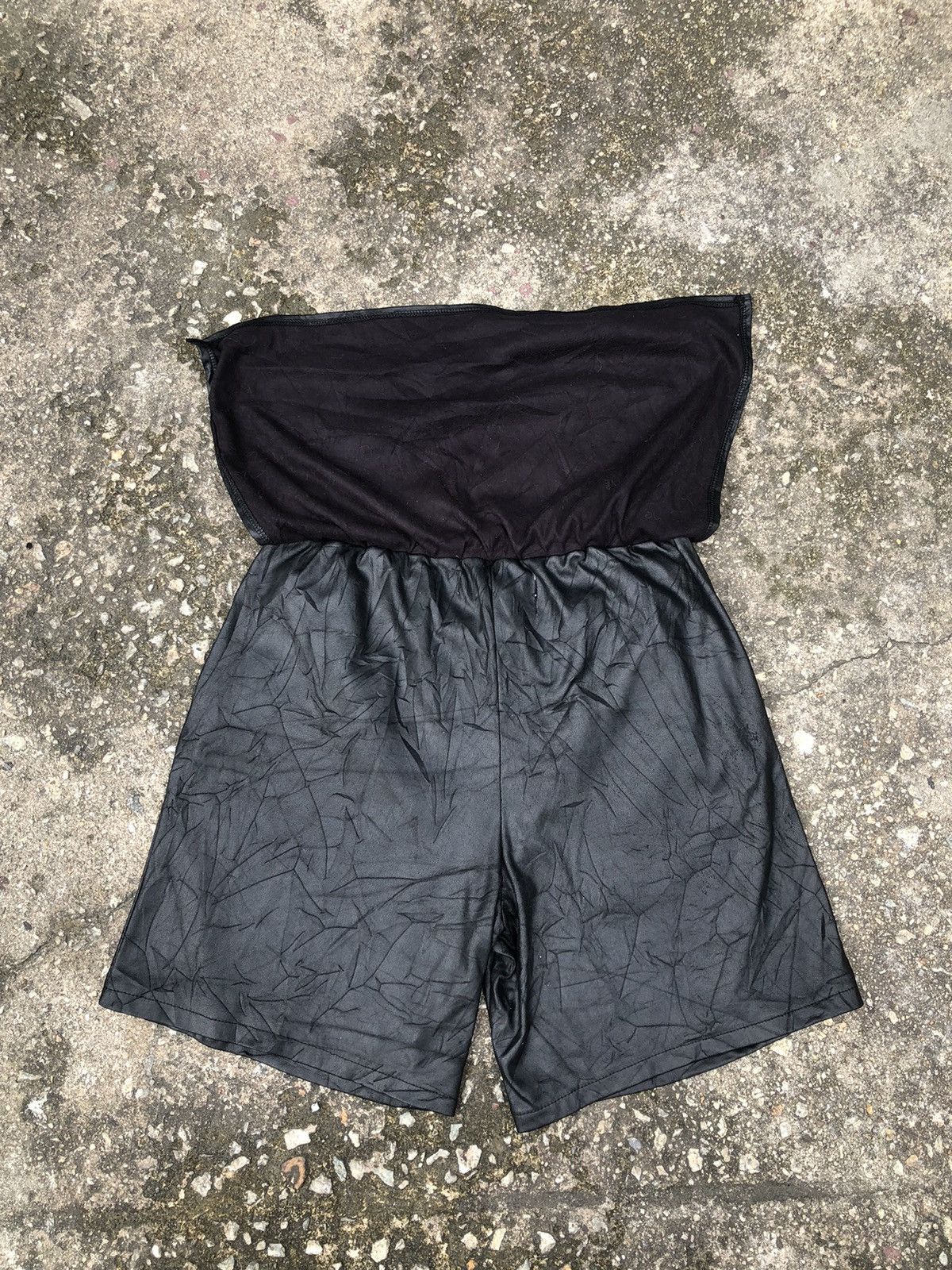If Six Was Nine × Japanese Brand × Le Grande Bleu (L.G.B.) Vintage Legenda Short + Skirt Style Leather Pant Size US 30 / EU 46 - 16 Thumbnail