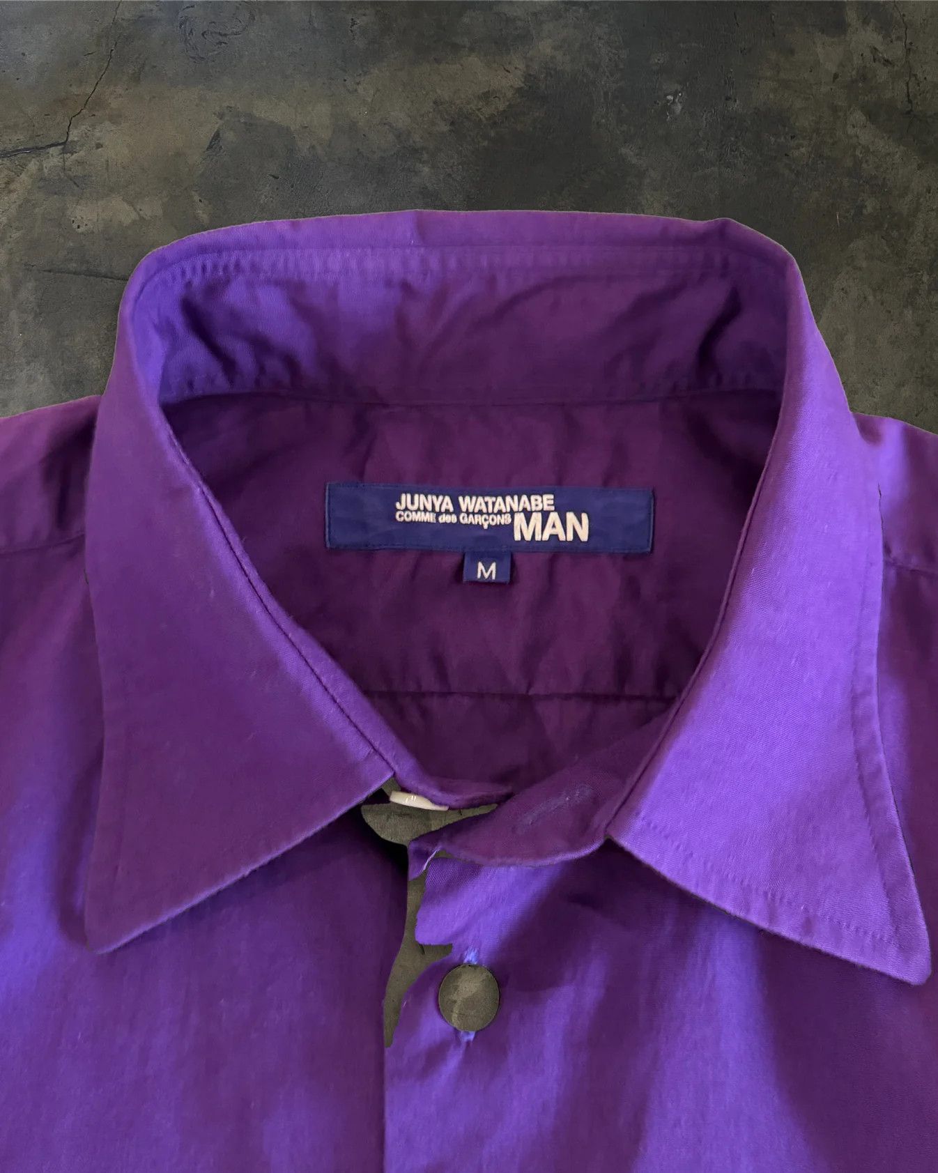 Junya Watanabe JUNYA WATANABE SS2002 PEANUT BUTTER BUTTON UP Size US M / EU 48-50 / 2 - 3 Thumbnail