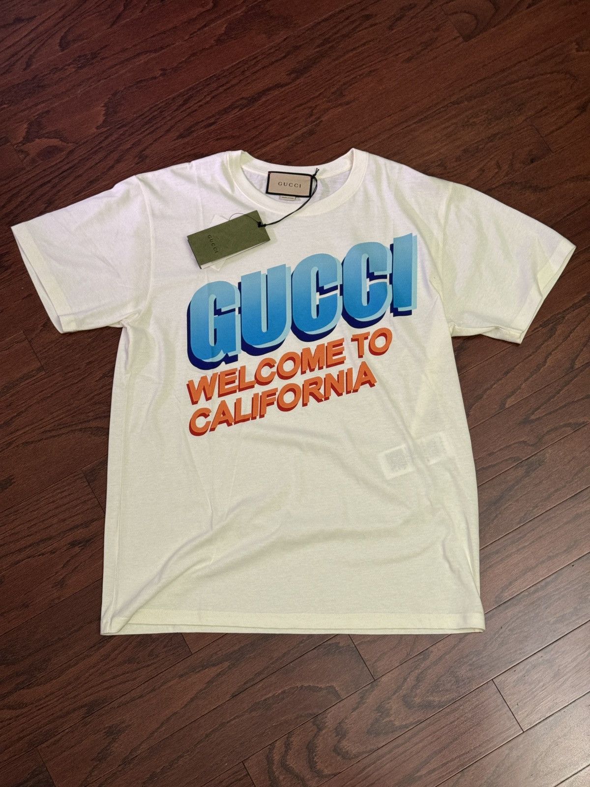 Gucci Welcome to California Shirt New