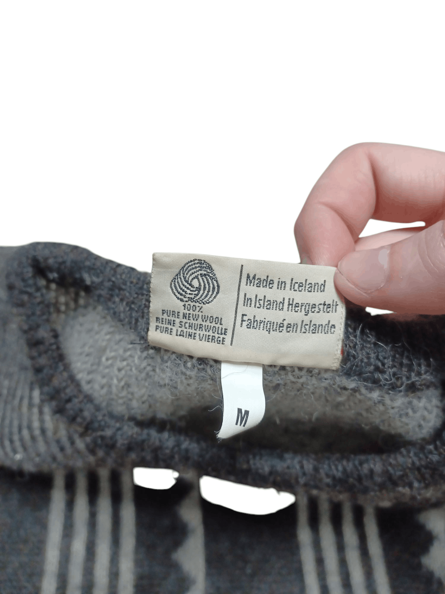 Other 100% PURE NEW WOOL SAMB OF ICELAND VINTAGE VERY WARM SWEATER Size US M / EU 48-50 / 2 - 4 Thumbnail