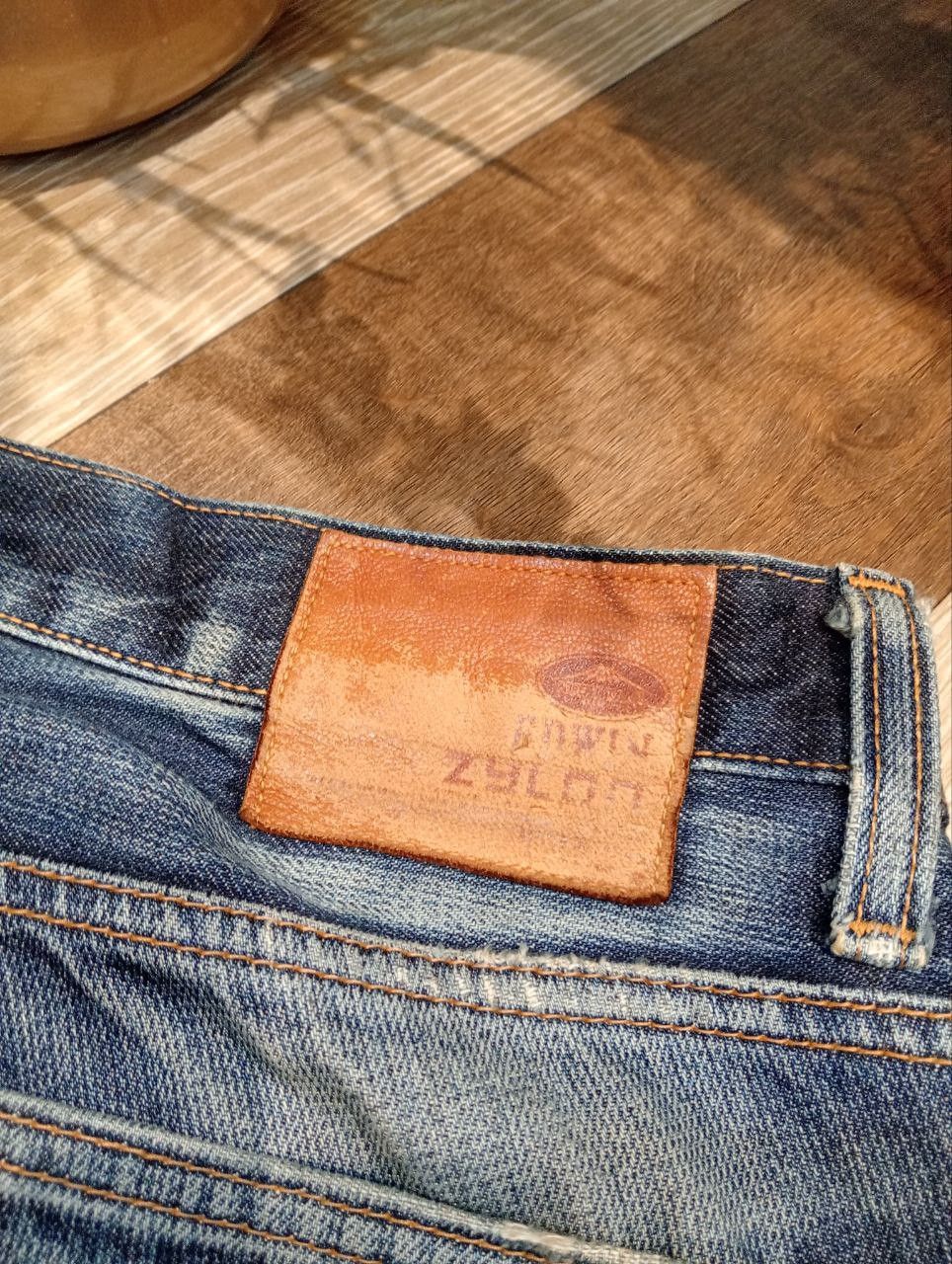 Edwin VINTAGE EDWIN ZYLON X KUSHITANI HAMAMATSU LIMITED JEANS Size US 33 - 13 Thumbnail
